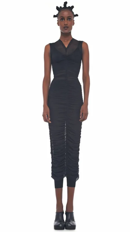 V NECK SLINKY DRESS sold by Norma Kamali