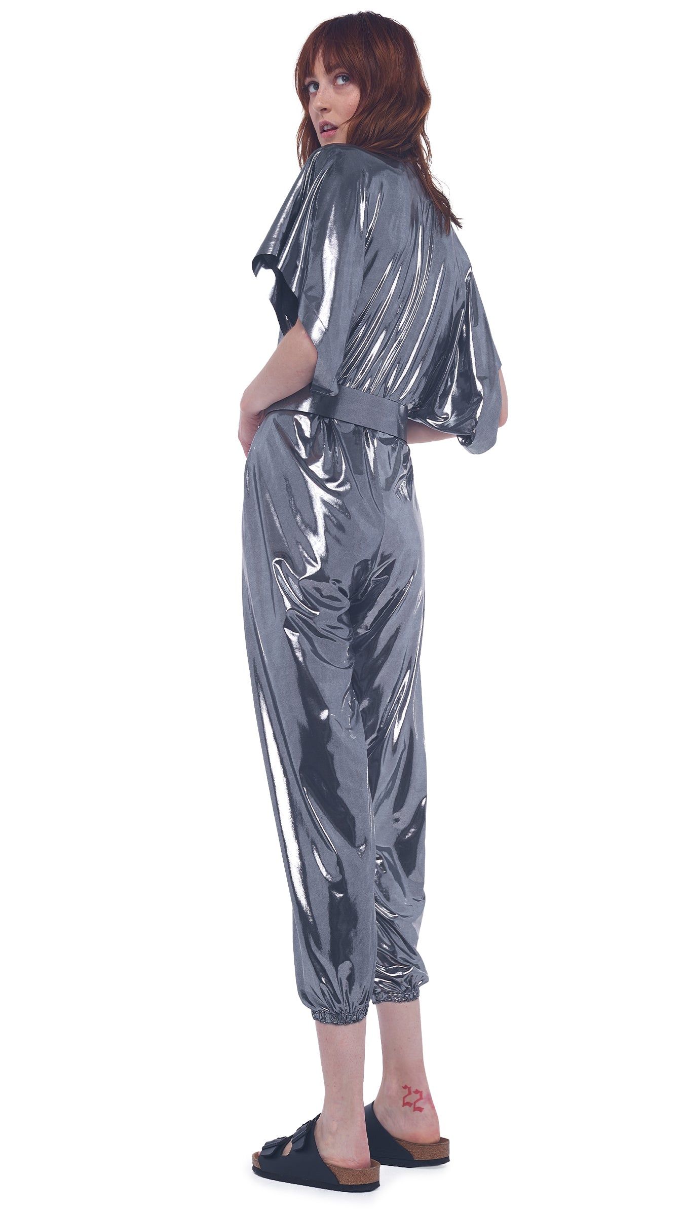 RECTANGLE JOG JUMPSUIT sold by Norma Kamali product image thumbnail 2