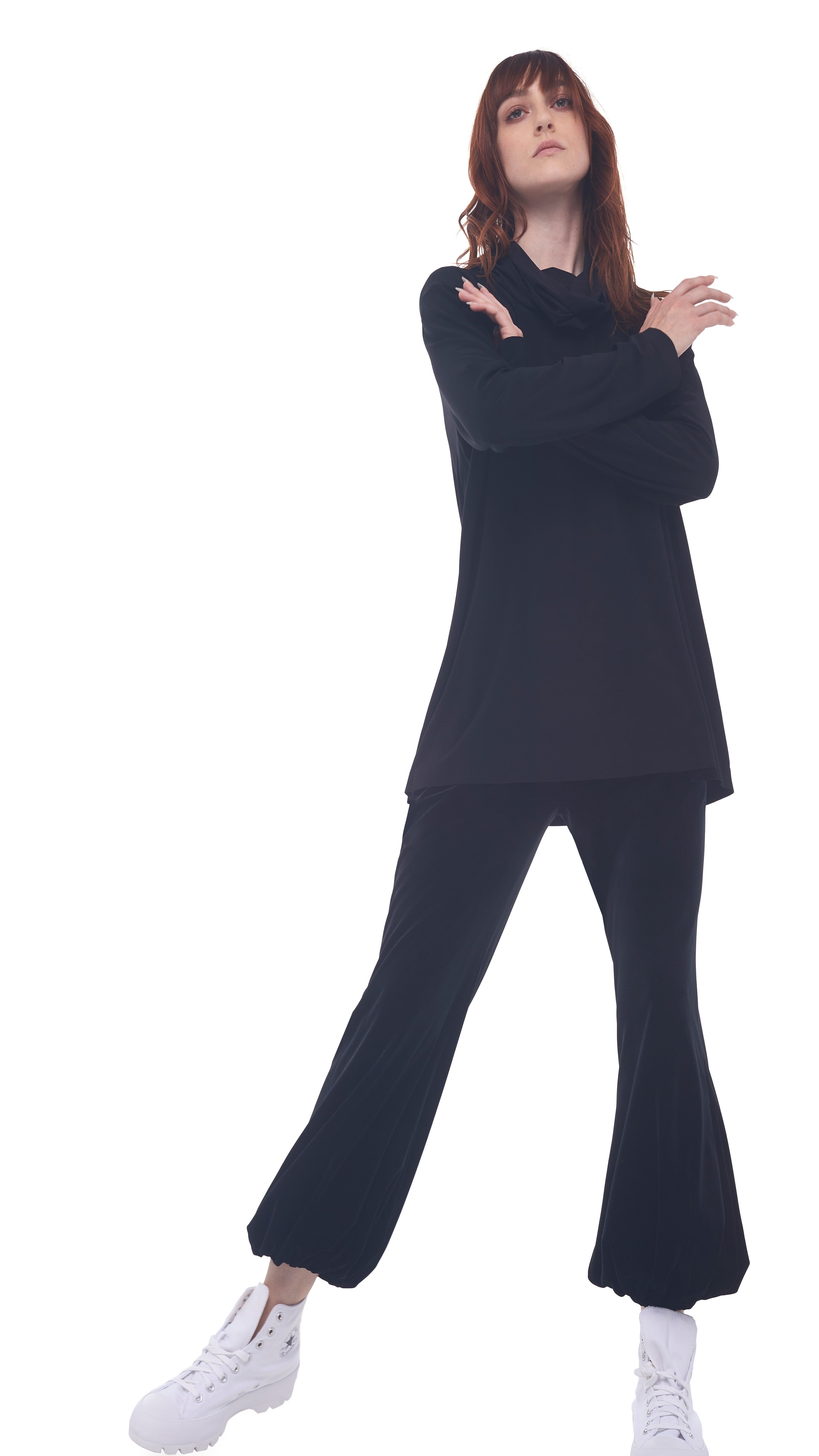 BOYFRIEND PUFF JOG PANT sold by Norma Kamali product image thumbnail 4