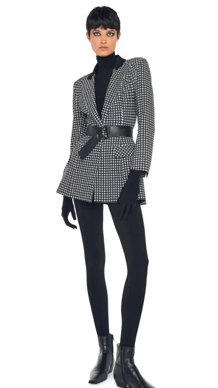 SINGLE BREASTED BOY FIT RIDING JACKET sold by Norma Kamali