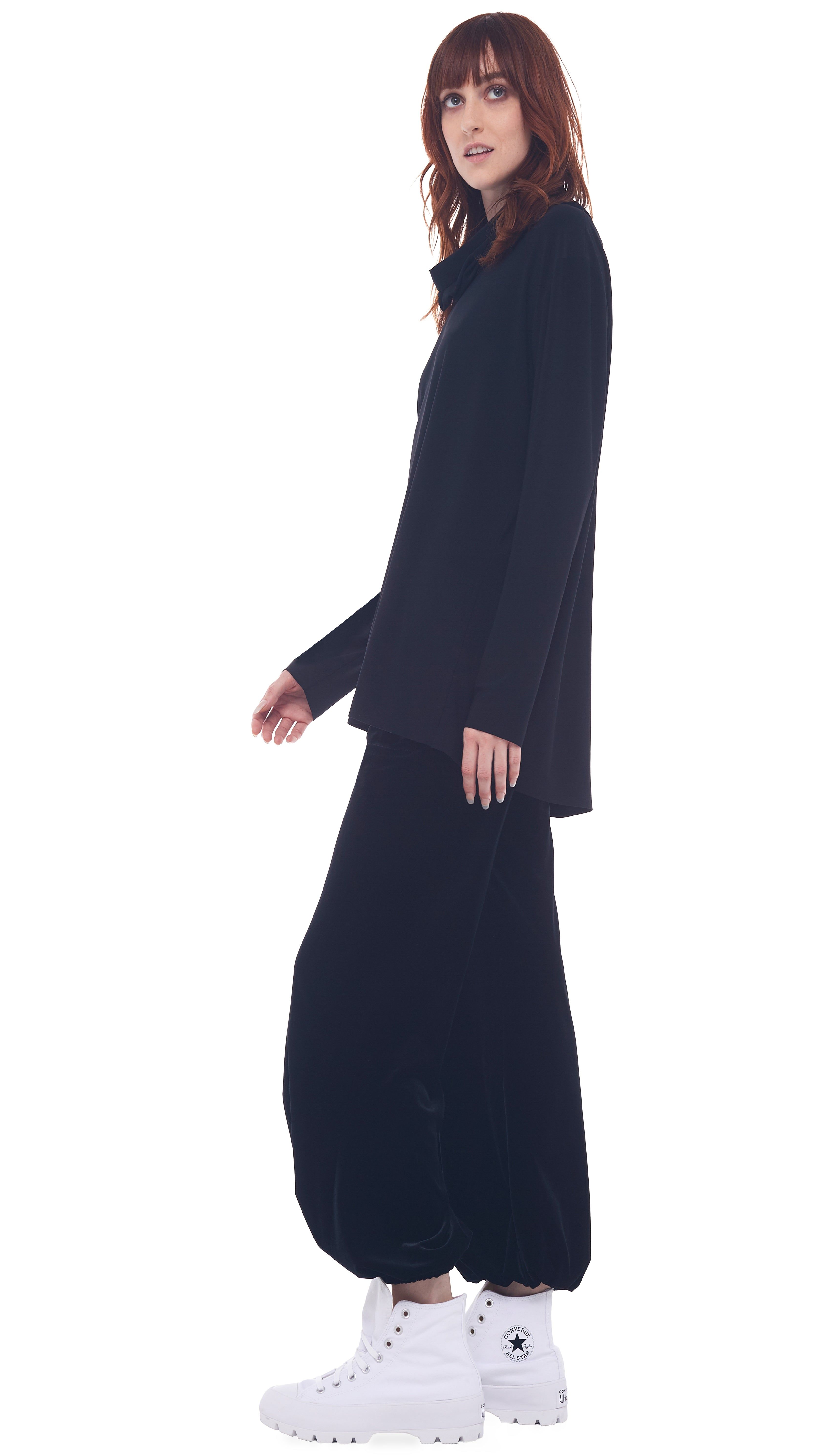 BOYFRIEND PUFF JOG PANT sold by Norma Kamali product image thumbnail 2