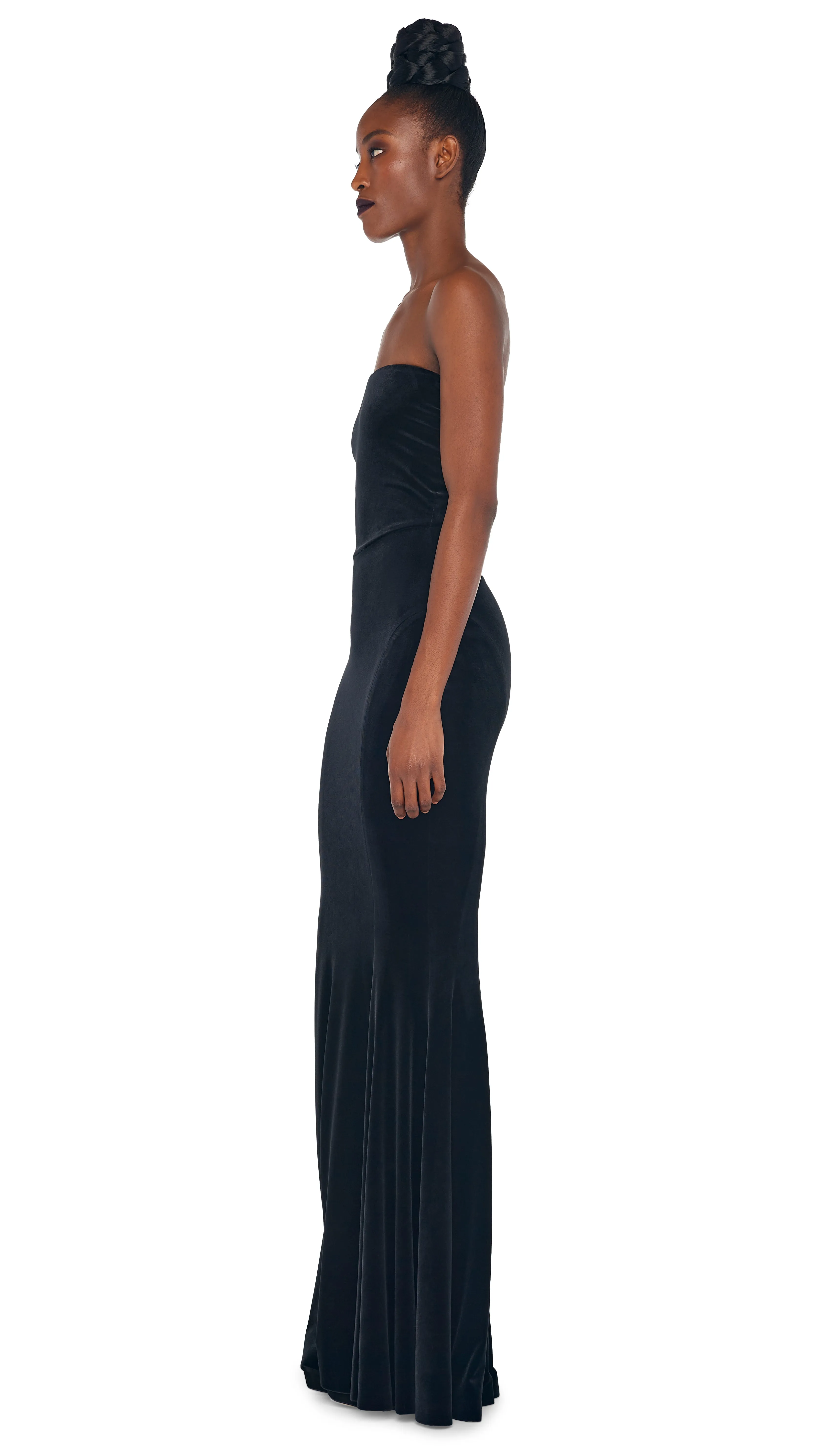 STRAPLESS FISHTAIL GOWN sold by Norma Kamali product image thumbnail 2