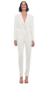 SINGLE BREASTED JUMPSUIT sold by Norma Kamali