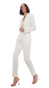 SINGLE BREASTED JUMPSUIT sold by Norma Kamali