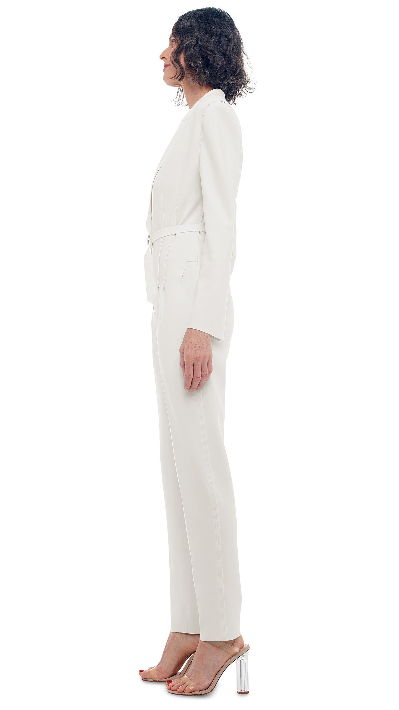 SINGLE BREASTED JUMPSUIT sold by Norma Kamali product image thumbnail 2