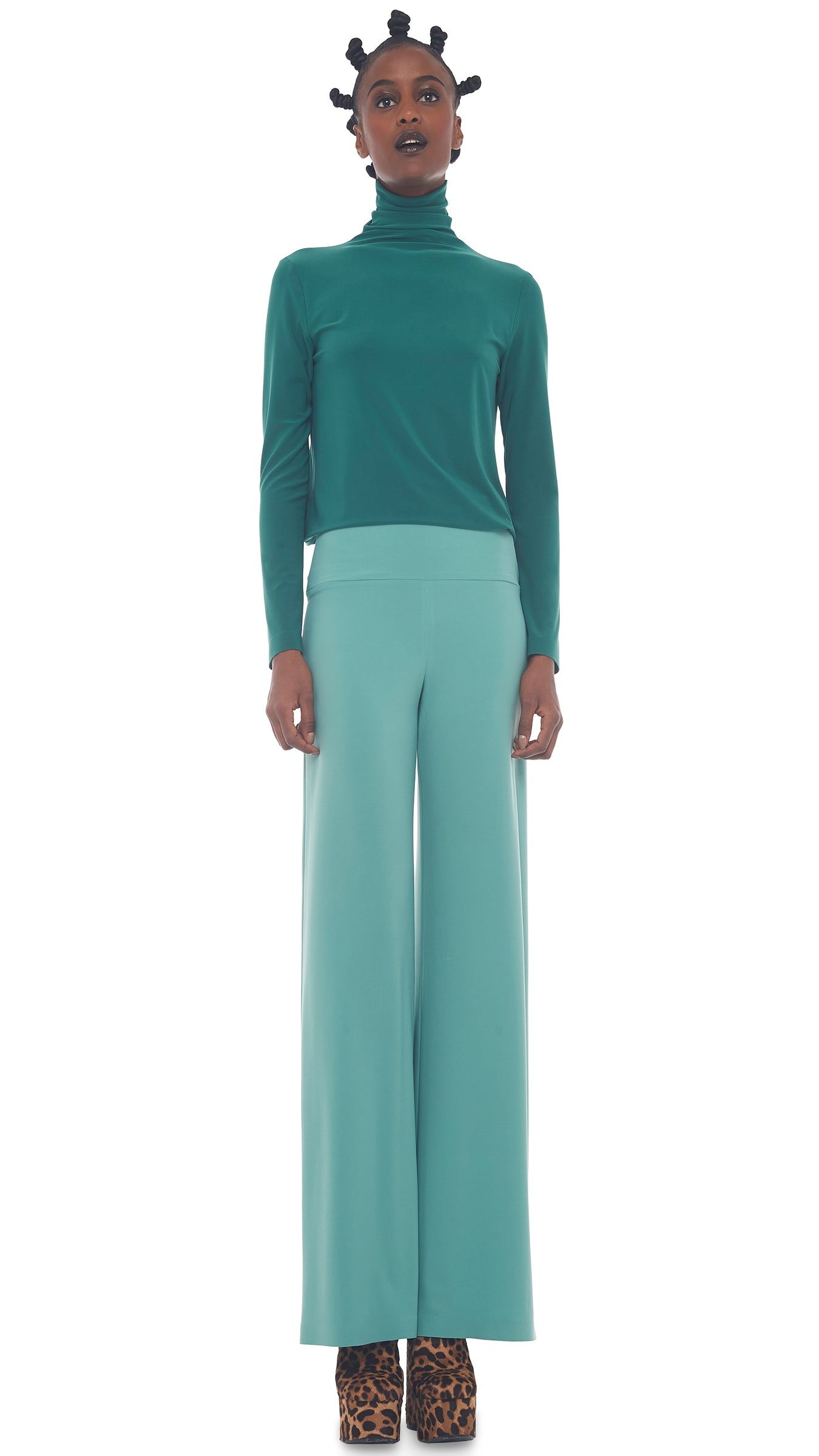 STRAIGHT LEG PANT sold by Norma Kamali