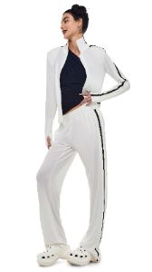 SIDE STRIPE BF SWEATPANT sold by Norma Kamali