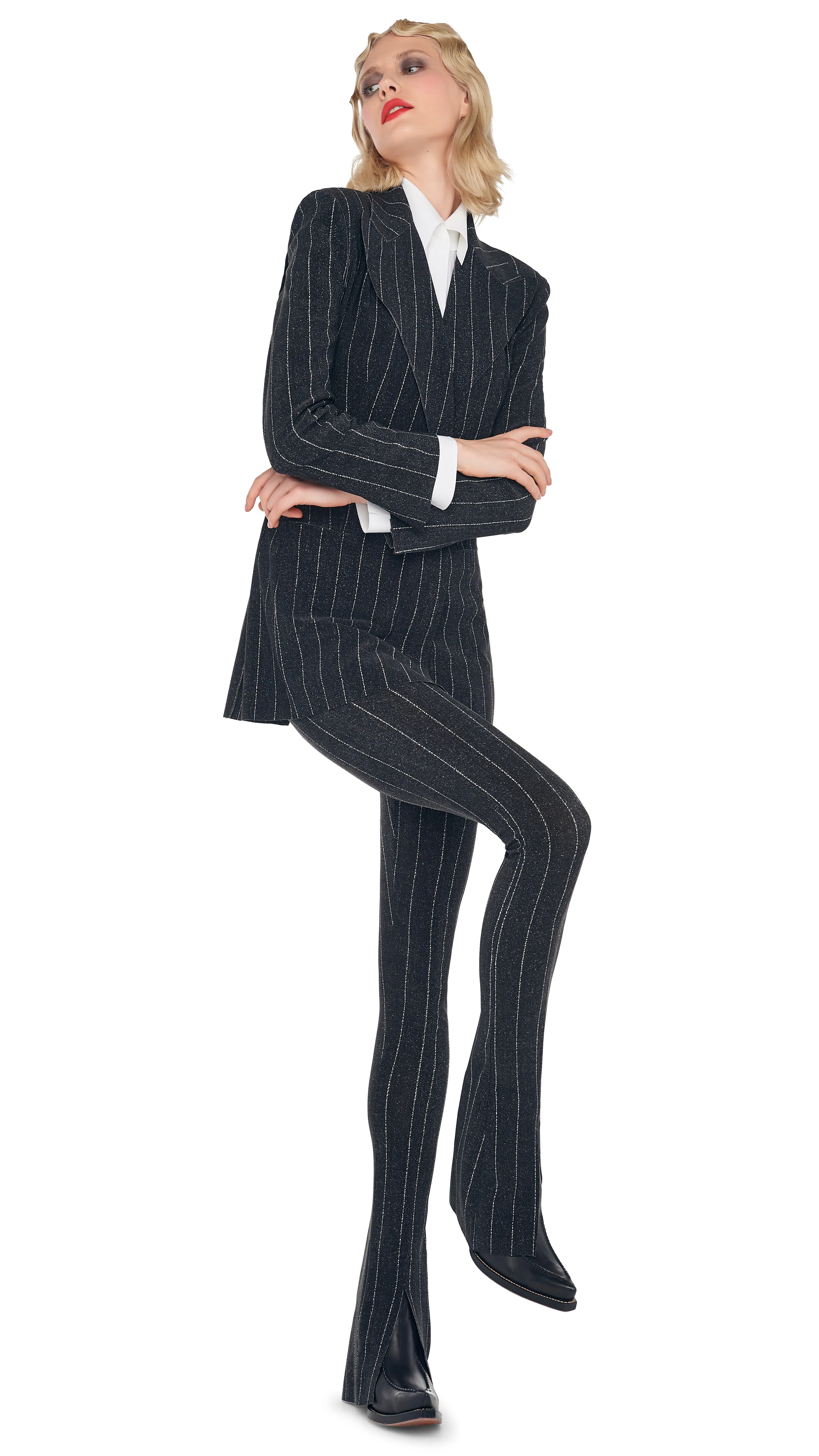 CLASSIC DOUBLE BREASTED JACKET sold by Norma Kamali product image thumbnail 4