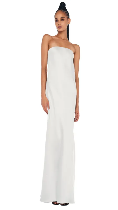 BIAS STRAPLESS GOWN sold by Norma Kamali