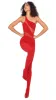 SNAKE MESH CATSUIT W/ FOOTSIE sold by Norma Kamali