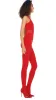 SNAKE MESH CATSUIT W/ FOOTSIE sold by Norma Kamali