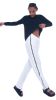SIDE STRIPE BF SWEATPANT sold by Norma Kamali