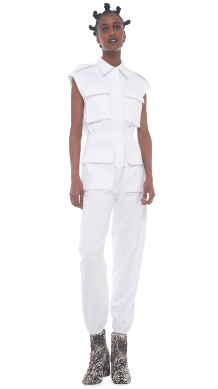 NK CARGO JUMPSUIT sold by Norma Kamali