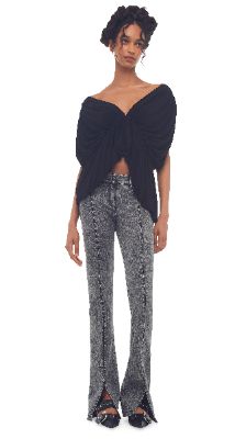 2-TIERED BUTTERFLY TOP sold by Norma Kamali