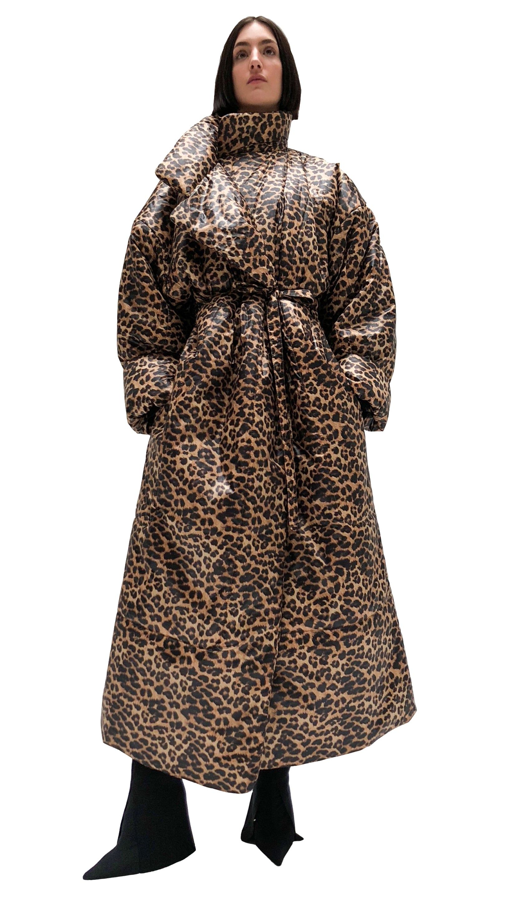 OVERSIZED SLEEPING BAG COAT sold by Norma Kamali