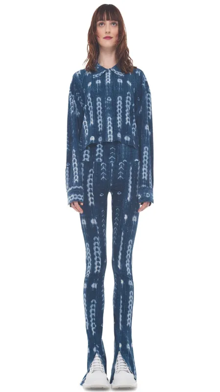 CROPPED OVERSIZED NK SHIRT sold by Norma Kamali