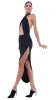 CROSS HALTER DRAPE GOWN sold by Norma Kamali