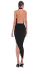 CROSS HALTER DRAPE GOWN sold by Norma Kamali