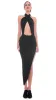 CROSS HALTER DRAPE GOWN sold by Norma Kamali