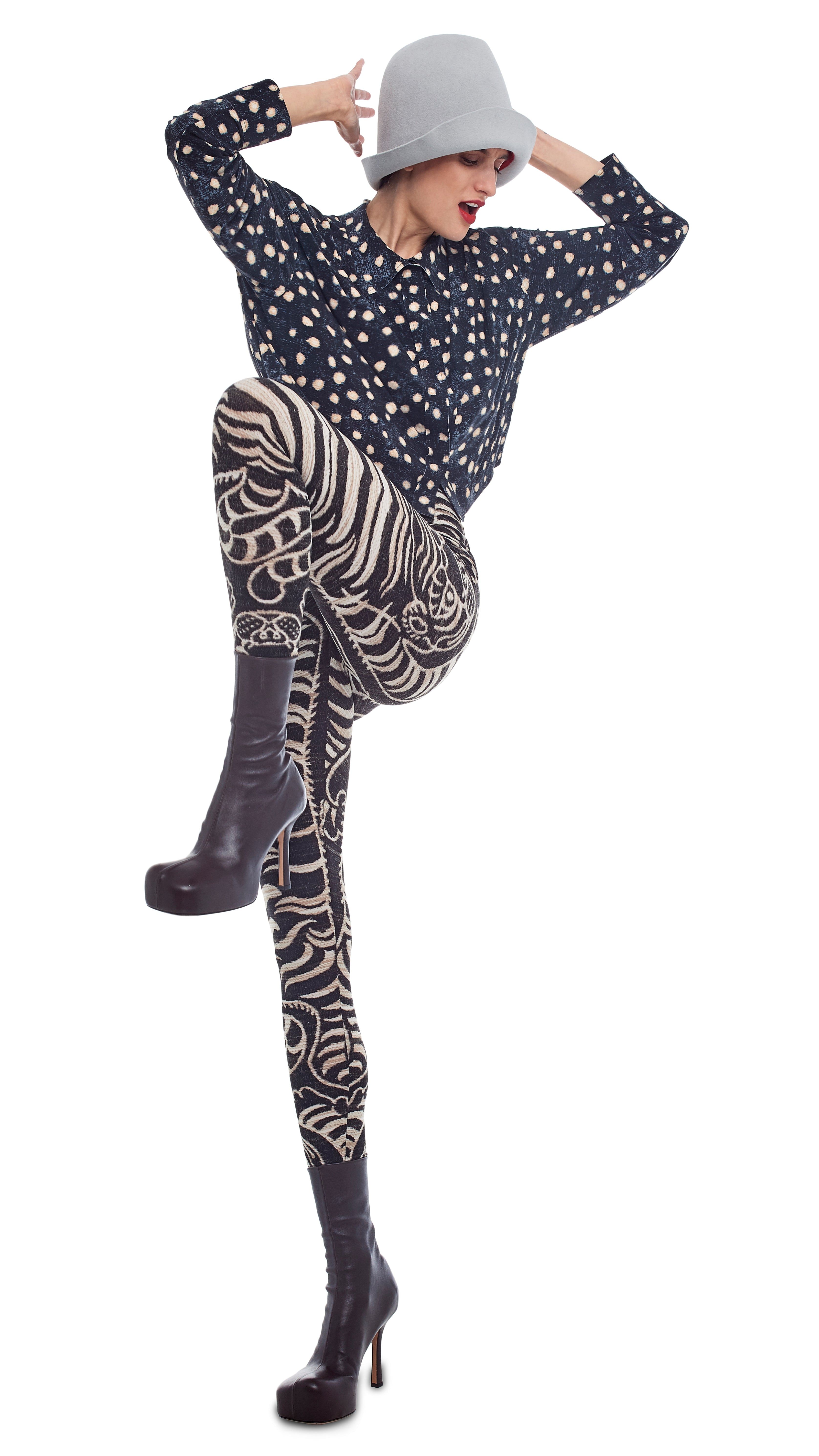 CROPPED OVERSIZED BF NK SHIRT sold by Norma Kamali product image thumbnail 5