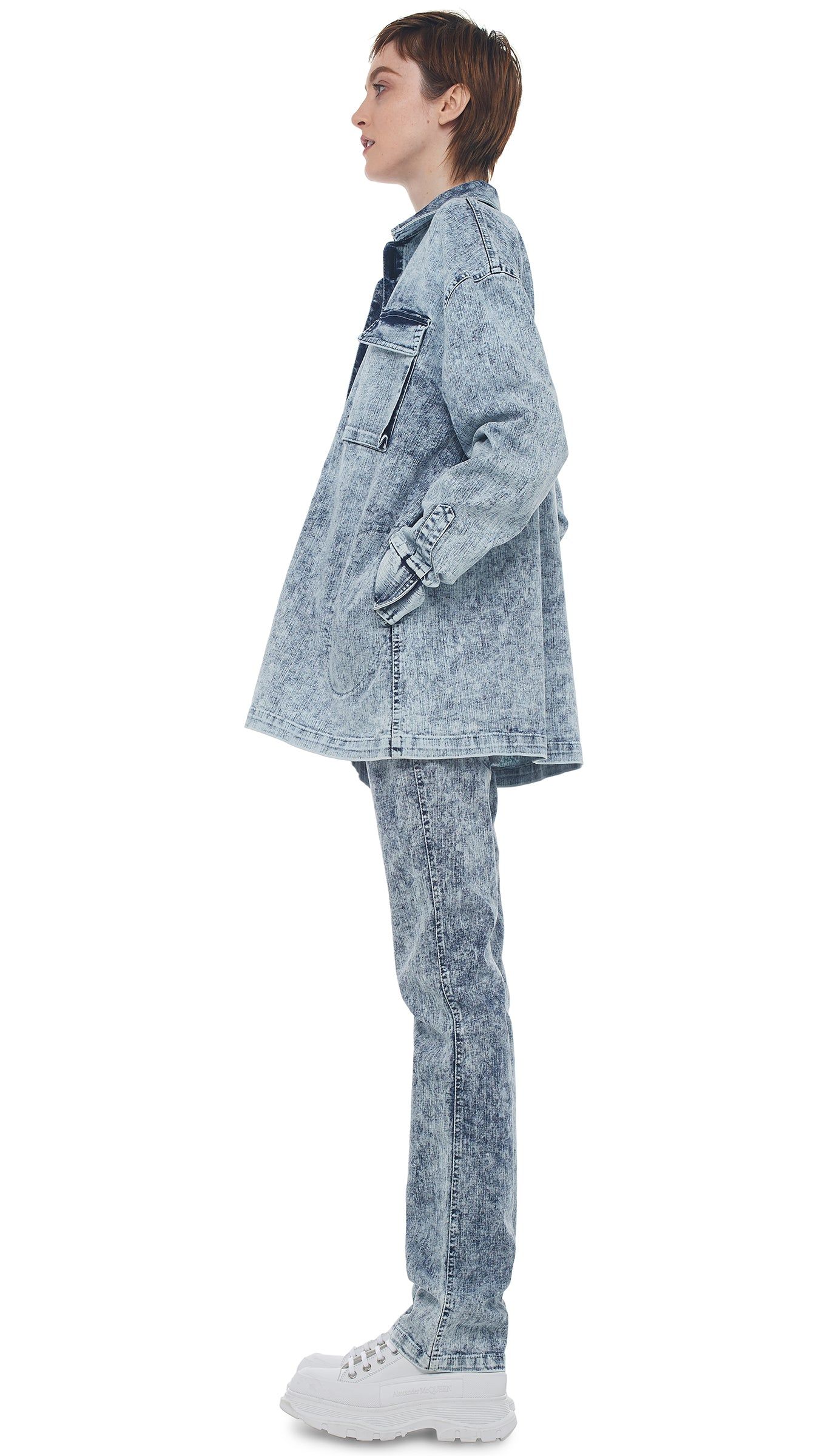 OVERSIZED BF NK CARGO SHIRT sold by Norma Kamali product image thumbnail 2