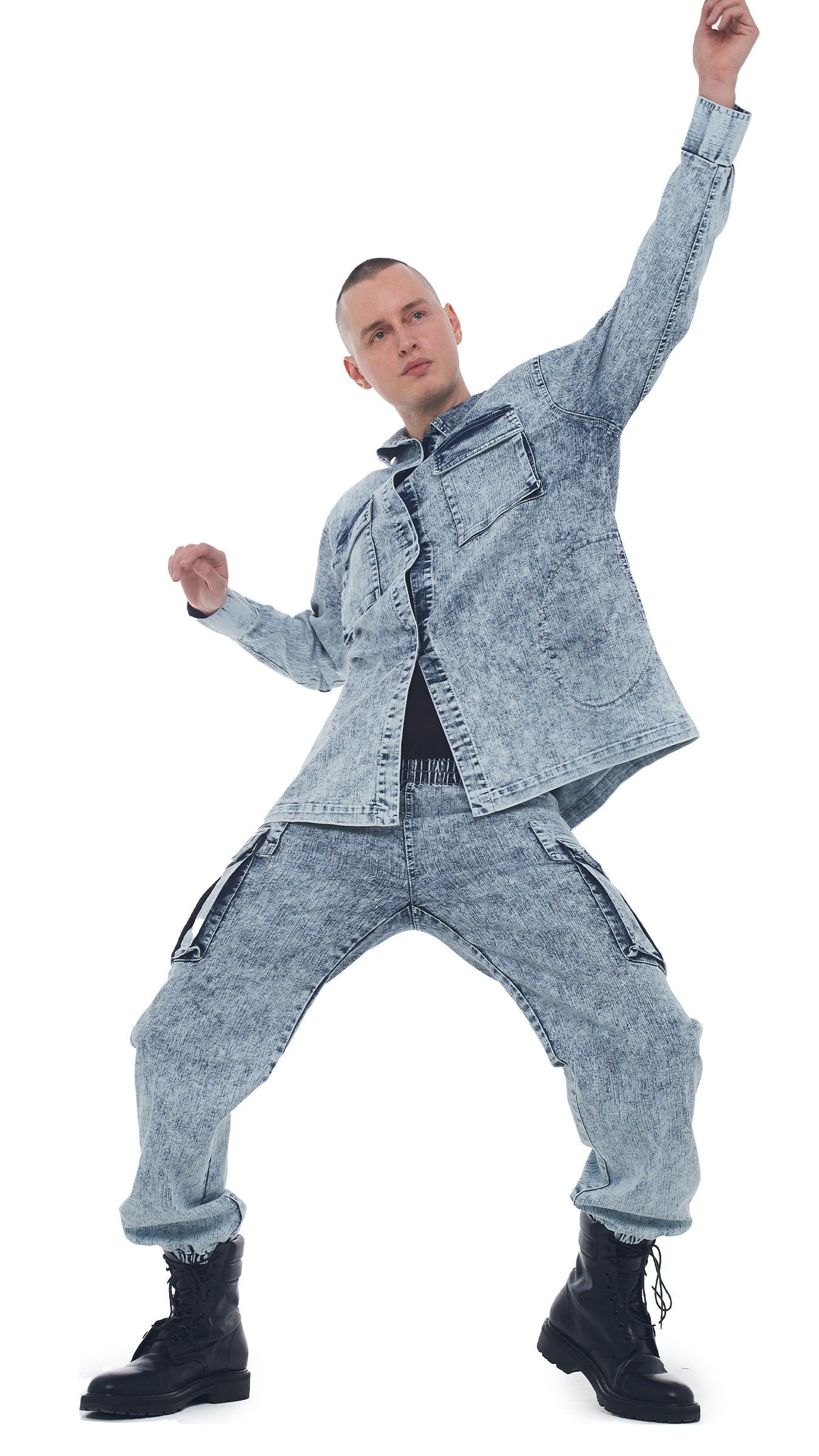 OVERSIZED BF NK CARGO SHIRT sold by Norma Kamali product image thumbnail 10