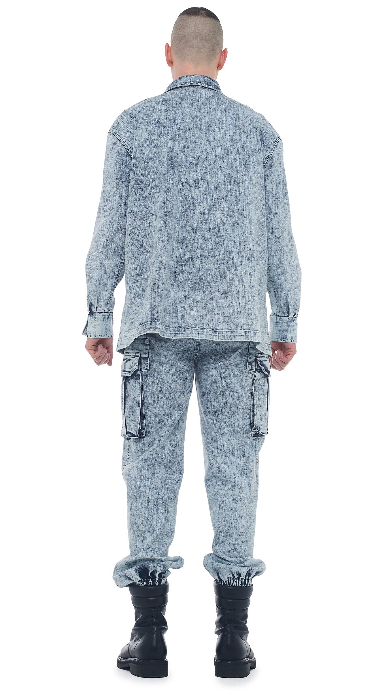 OVERSIZED BF NK CARGO SHIRT sold by Norma Kamali product image thumbnail 9