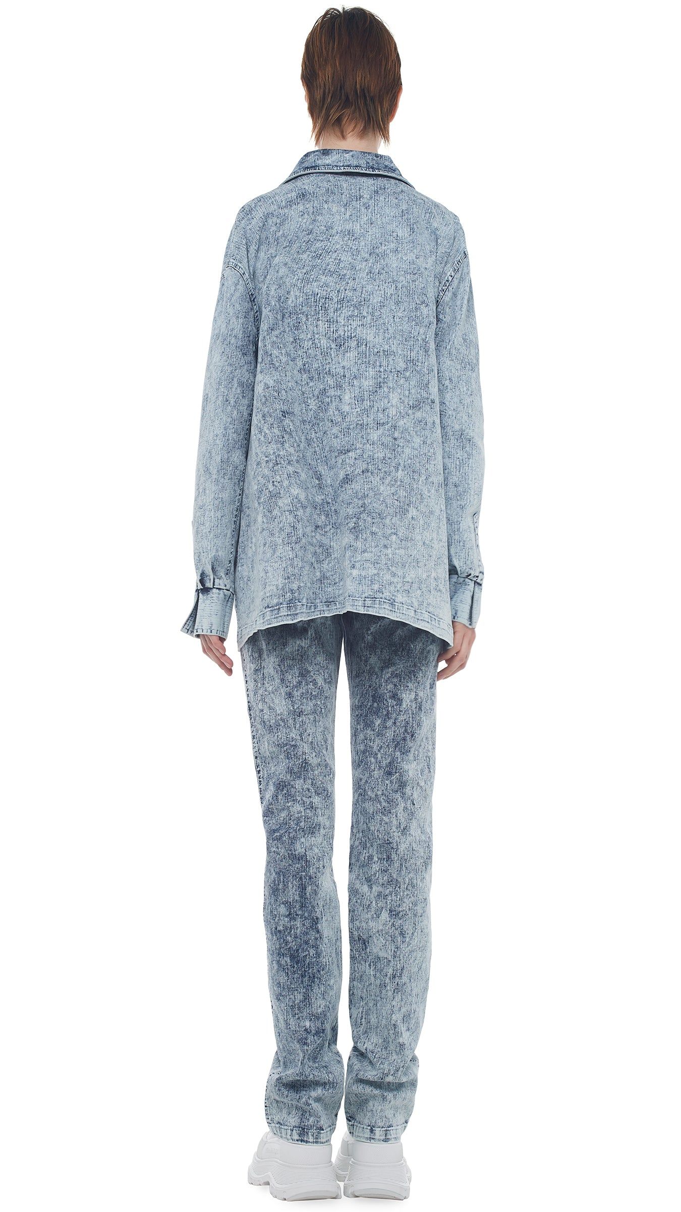 OVERSIZED BF NK CARGO SHIRT sold by Norma Kamali product image thumbnail 3