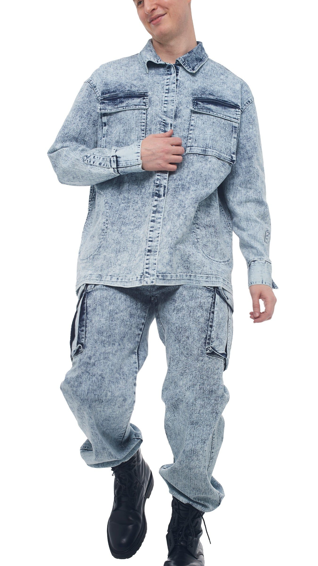 OVERSIZED BF NK CARGO SHIRT sold by Norma Kamali product image thumbnail 11