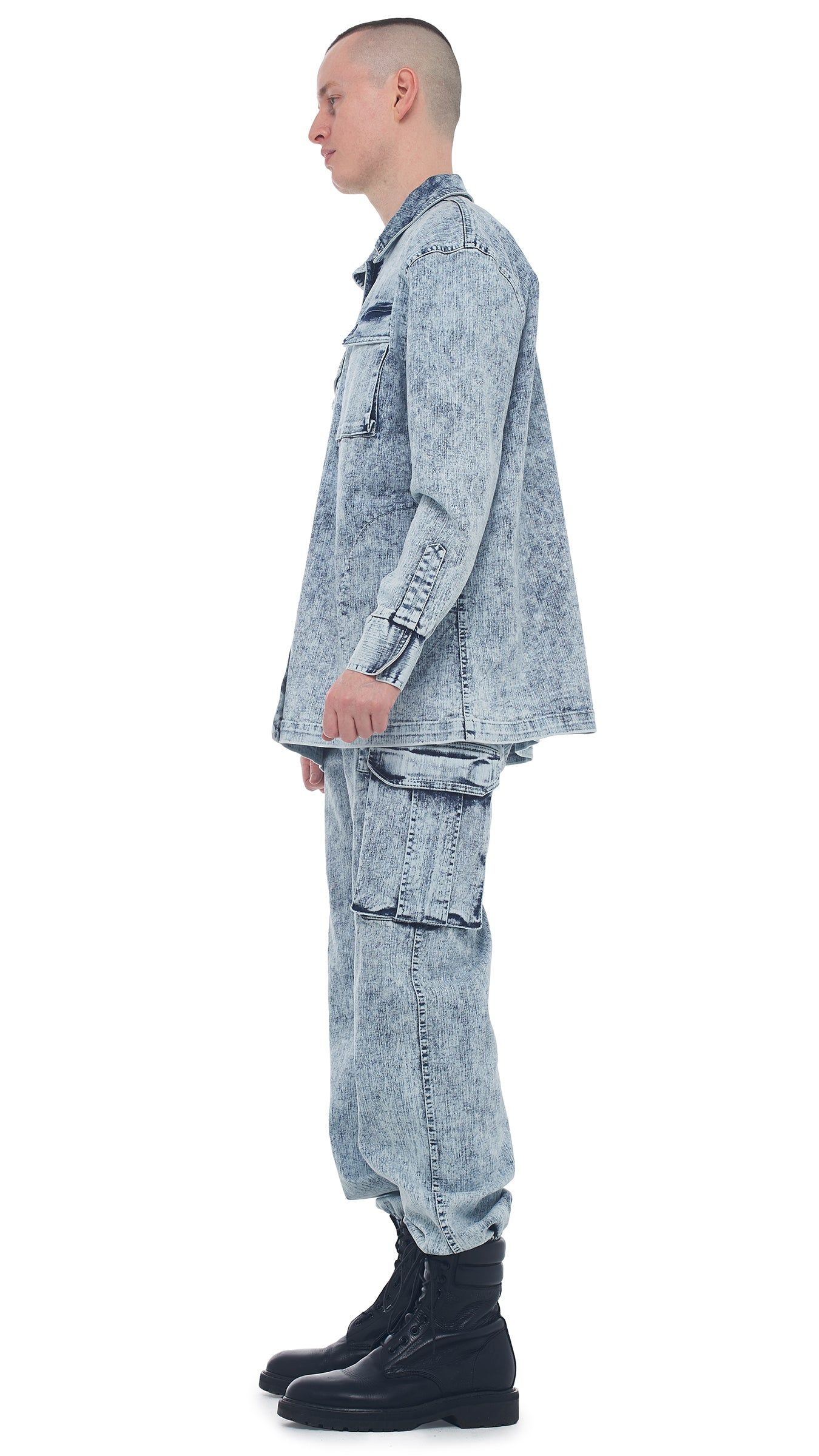 OVERSIZED BF NK CARGO SHIRT sold by Norma Kamali product image thumbnail 8