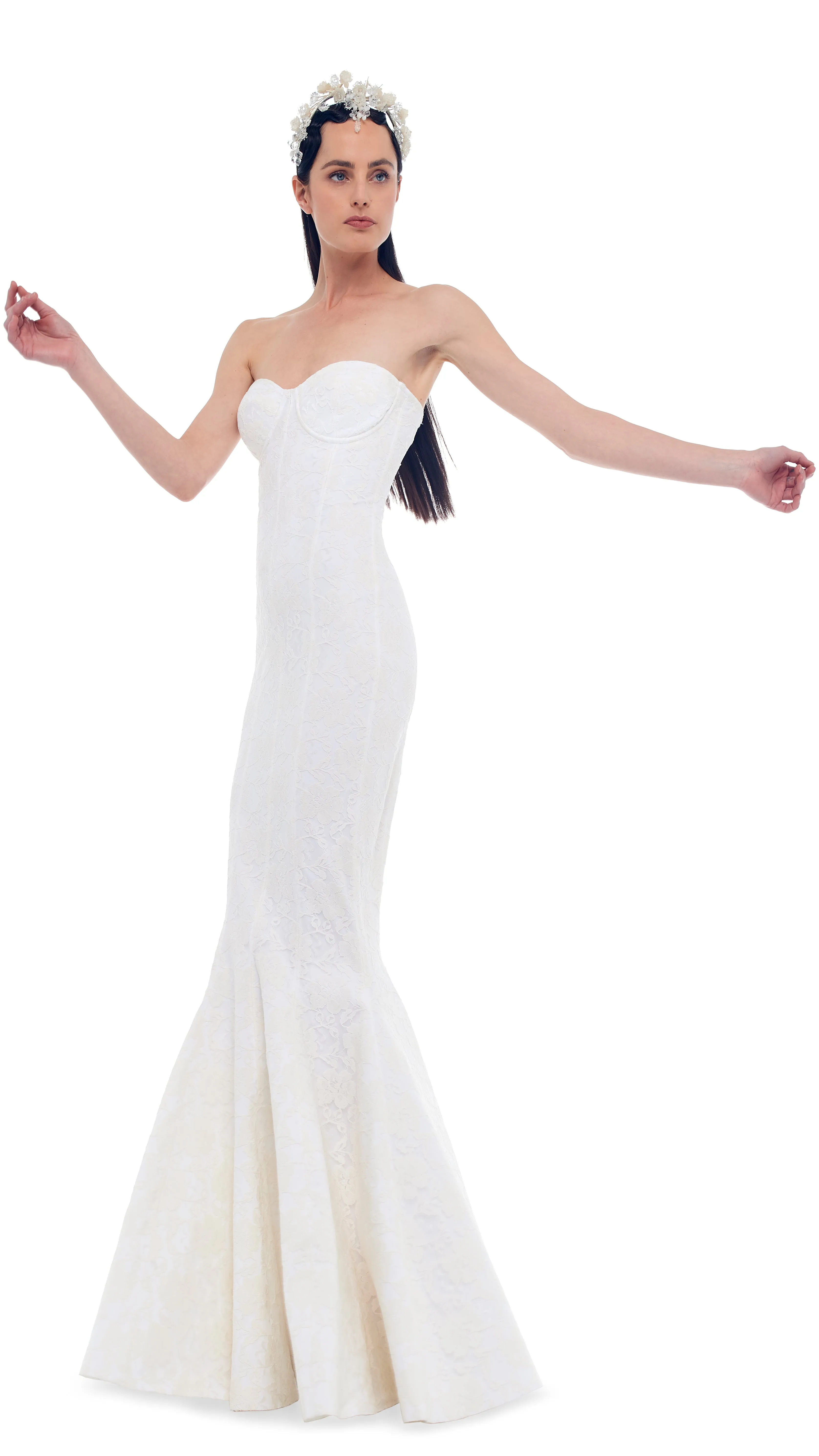 CORSET GOWN sold by Norma Kamali product image thumbnail 4