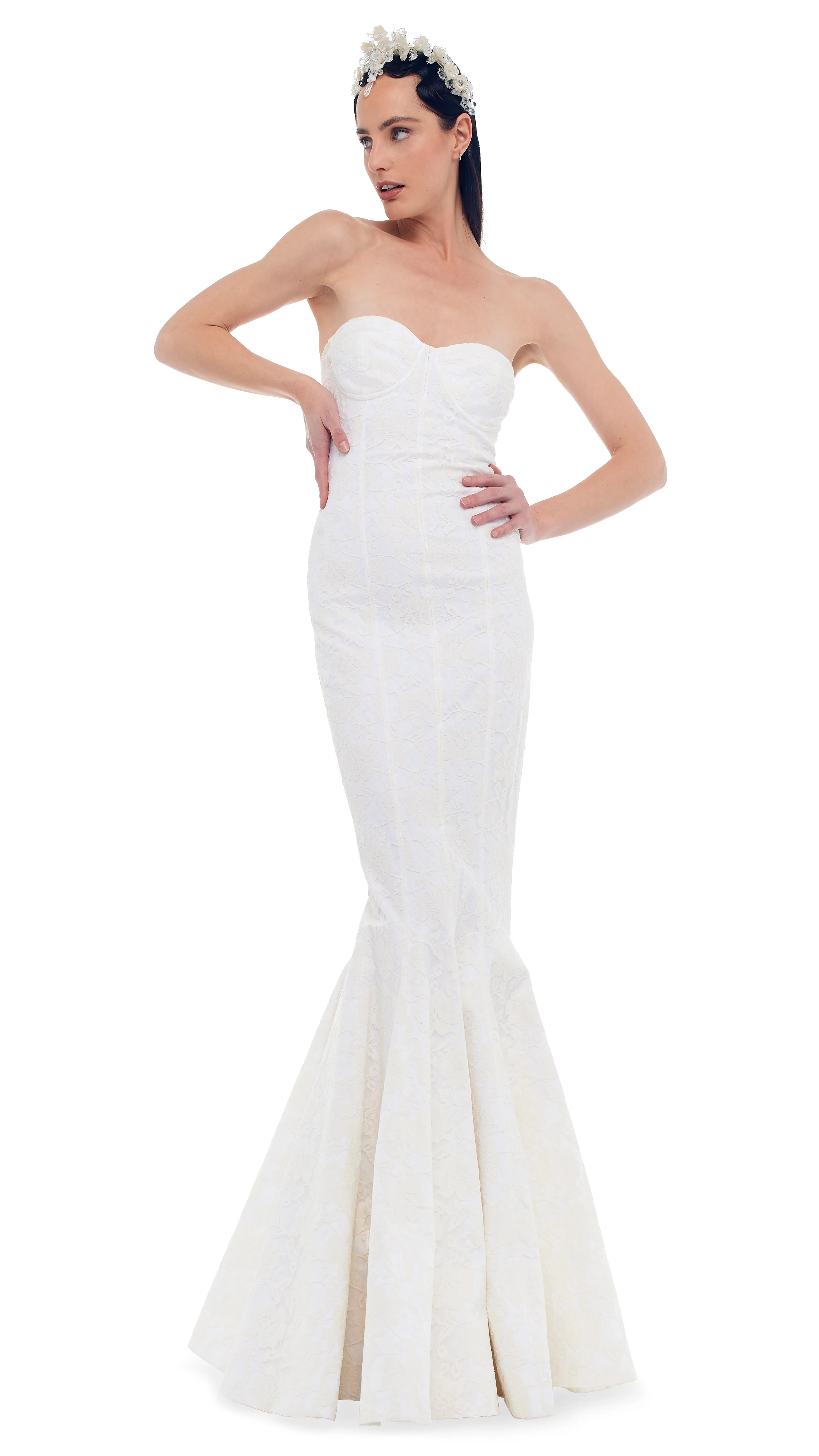 CORSET GOWN sold by Norma Kamali product image thumbnail 5