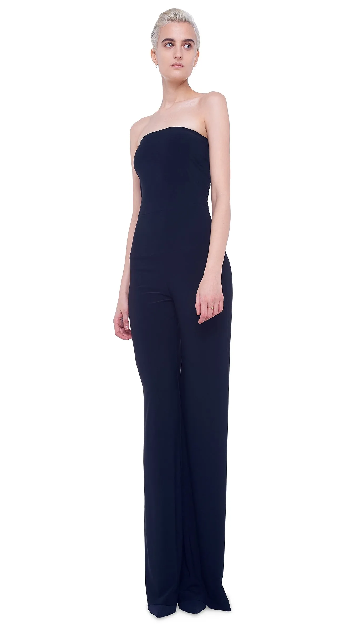 STRAPLESS JUMPSUIT sold by Norma Kamali