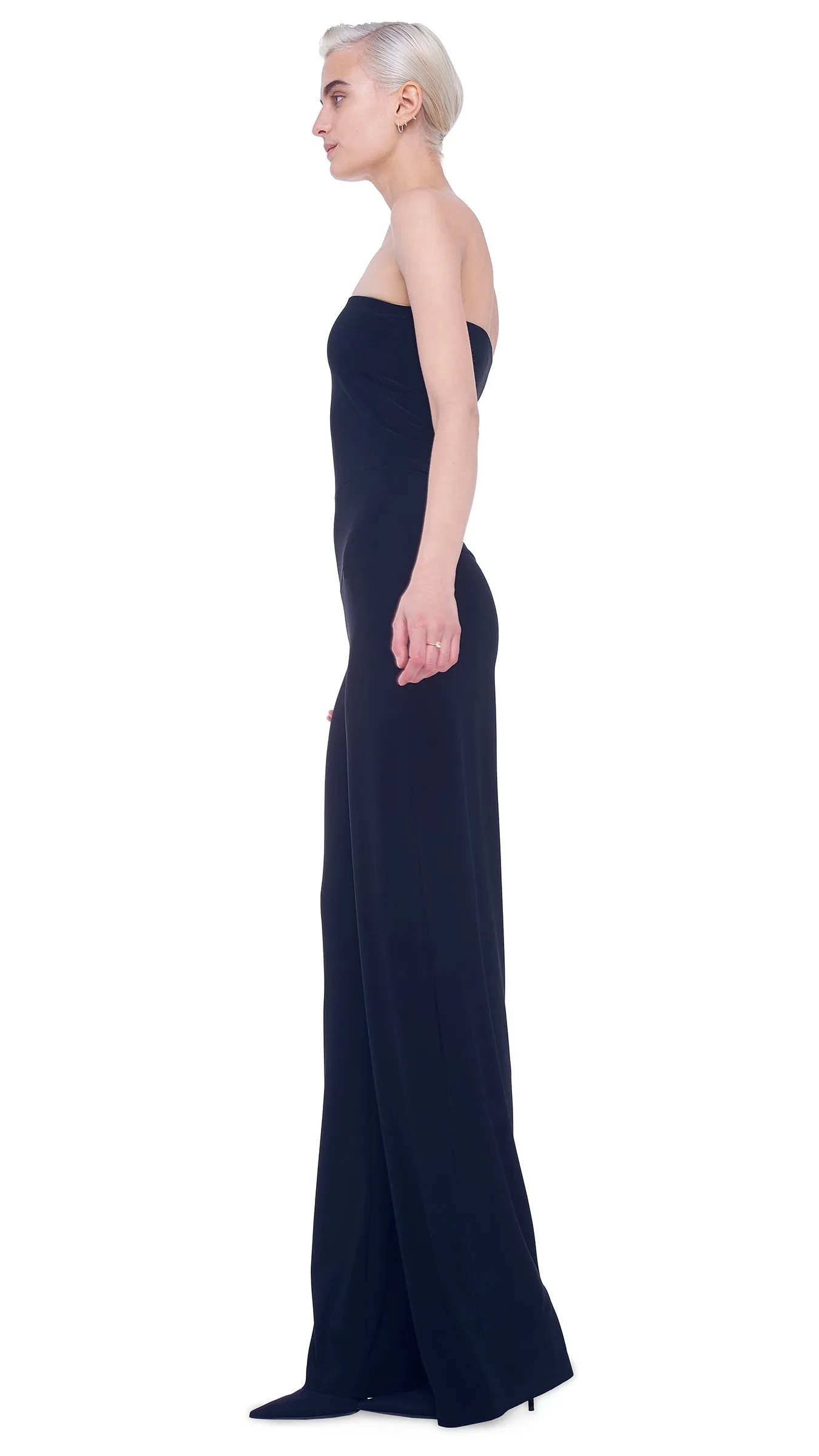 STRAPLESS JUMPSUIT sold by Norma Kamali product image thumbnail 3