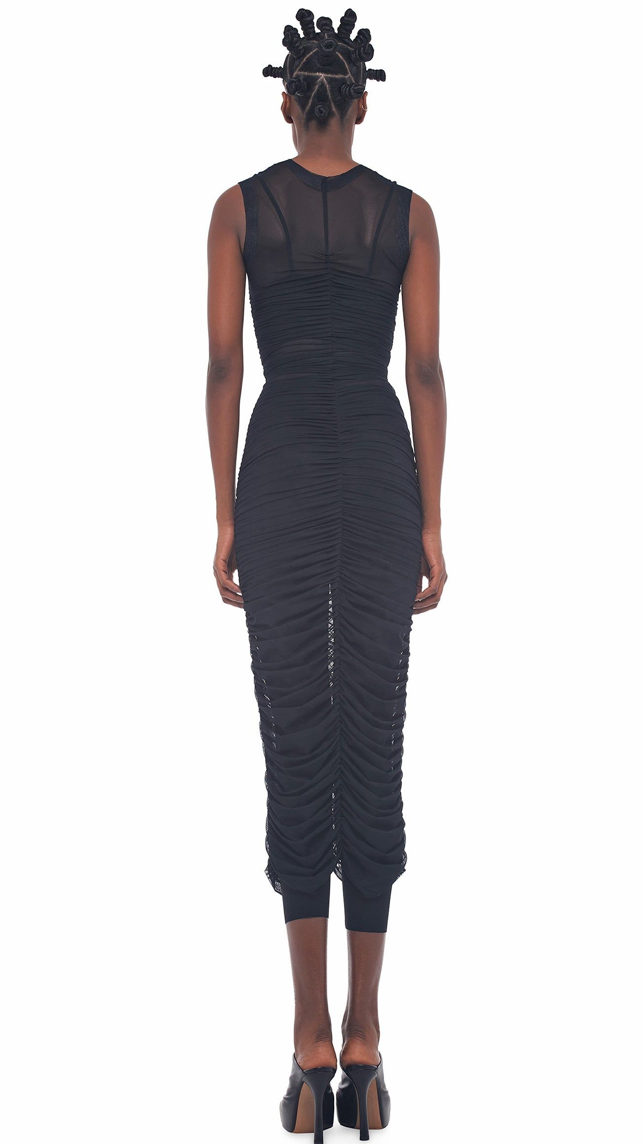 V NECK SLINKY DRESS sold by Norma Kamali product image thumbnail 3