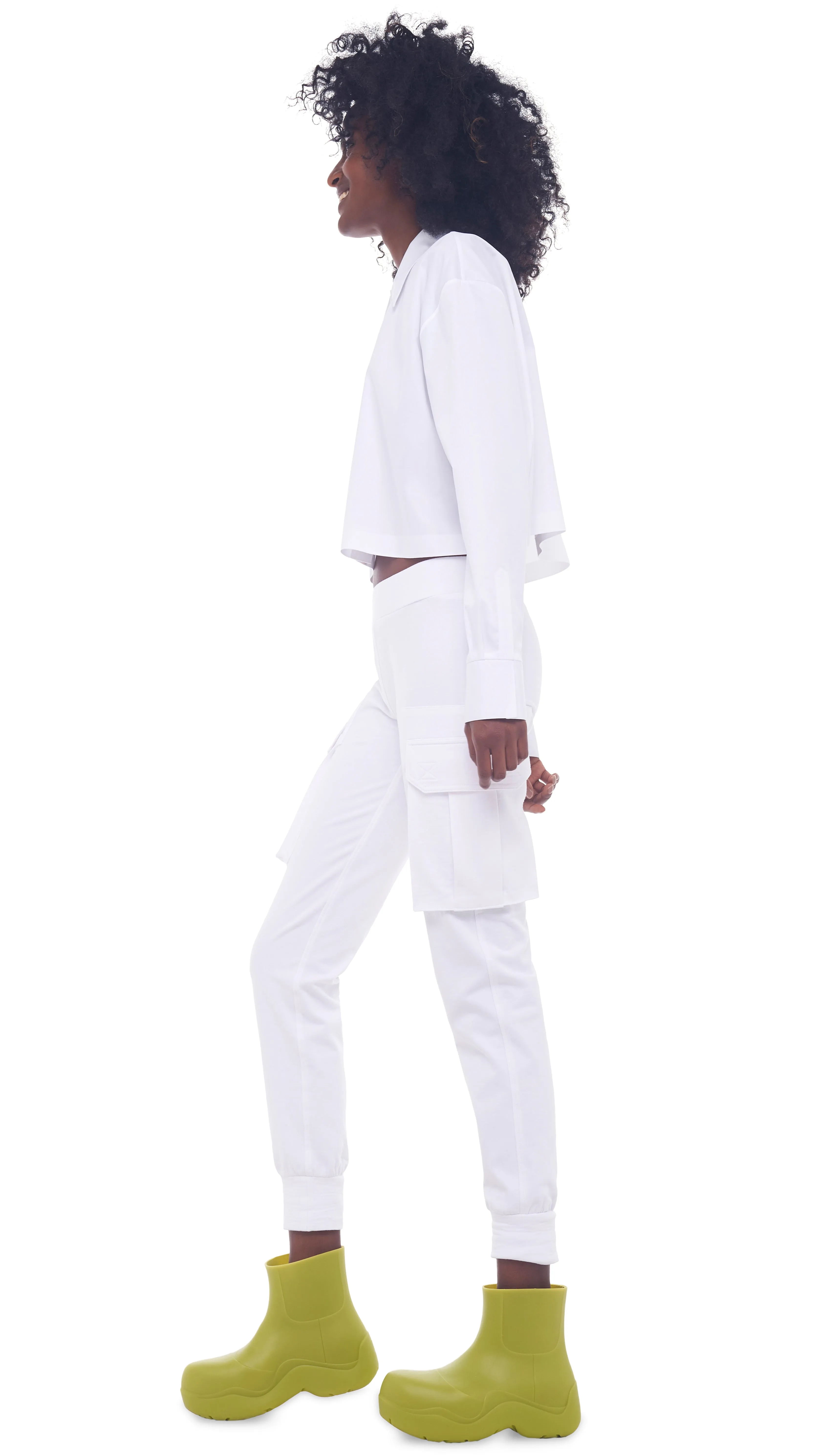 CARGO JOG PANT sold by Norma Kamali product image thumbnail 2