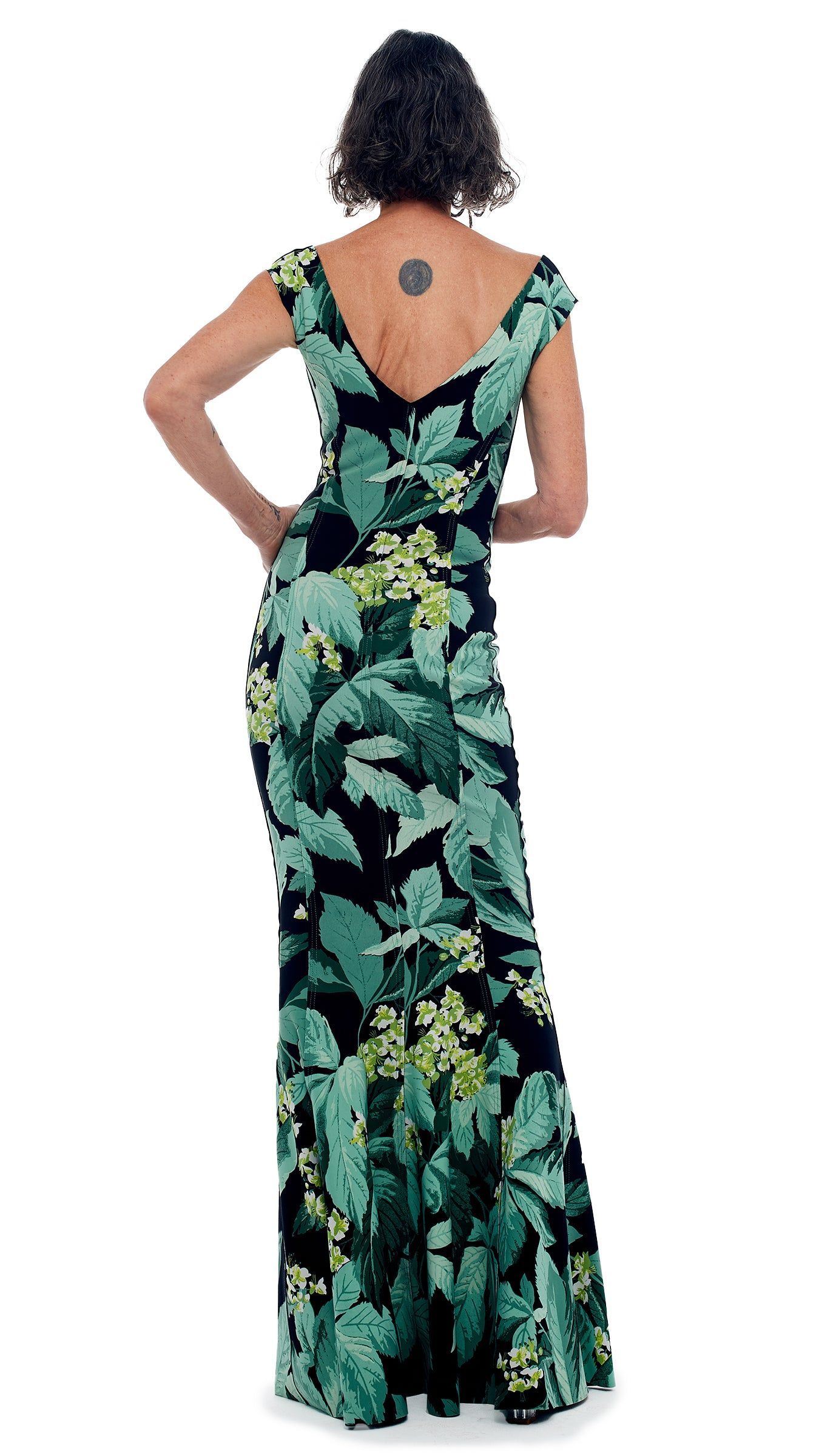 GRACE FISHTAIL GOWN sold by Norma Kamali product image thumbnail 3