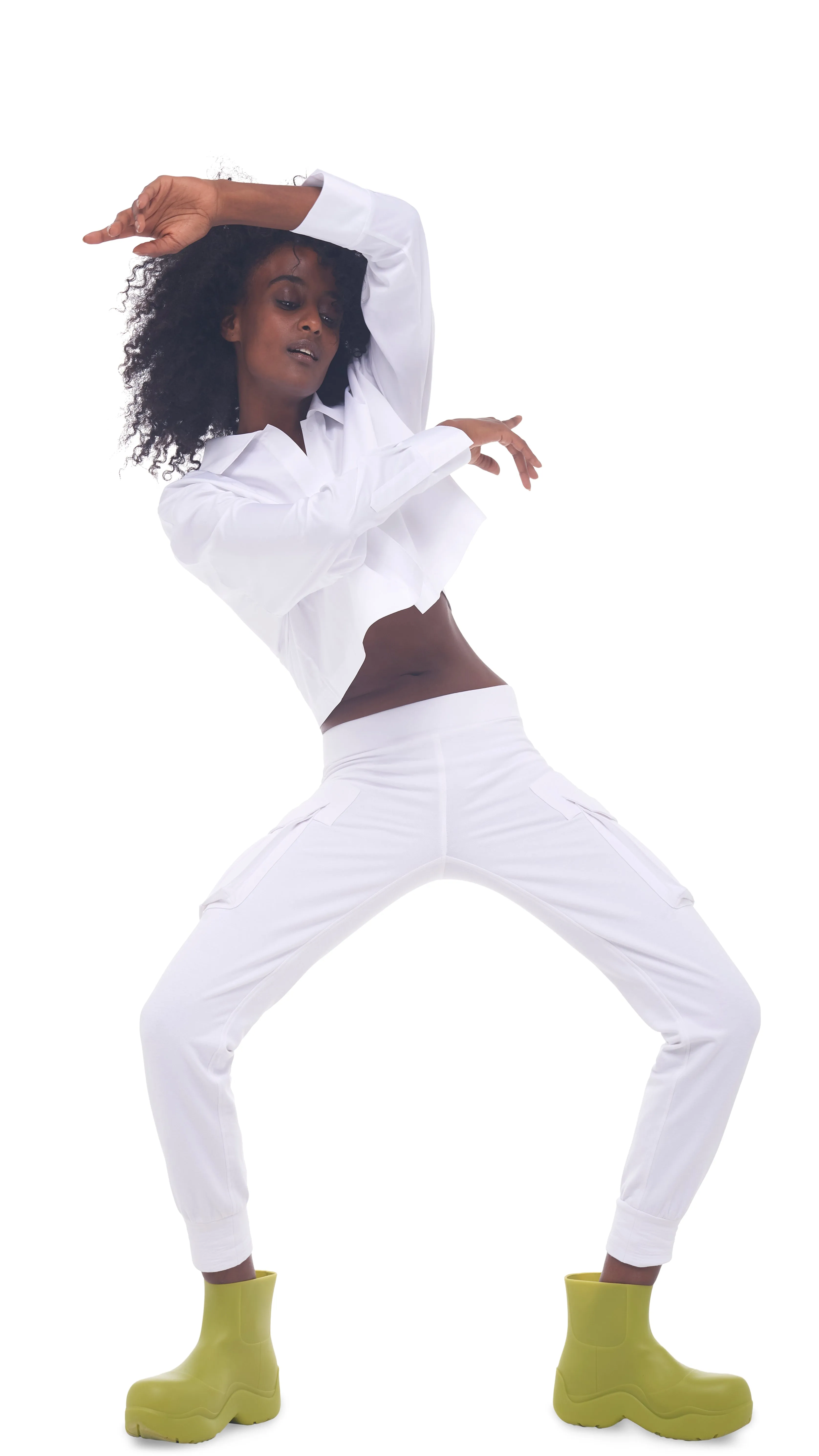 CARGO JOG PANT sold by Norma Kamali product image thumbnail 5