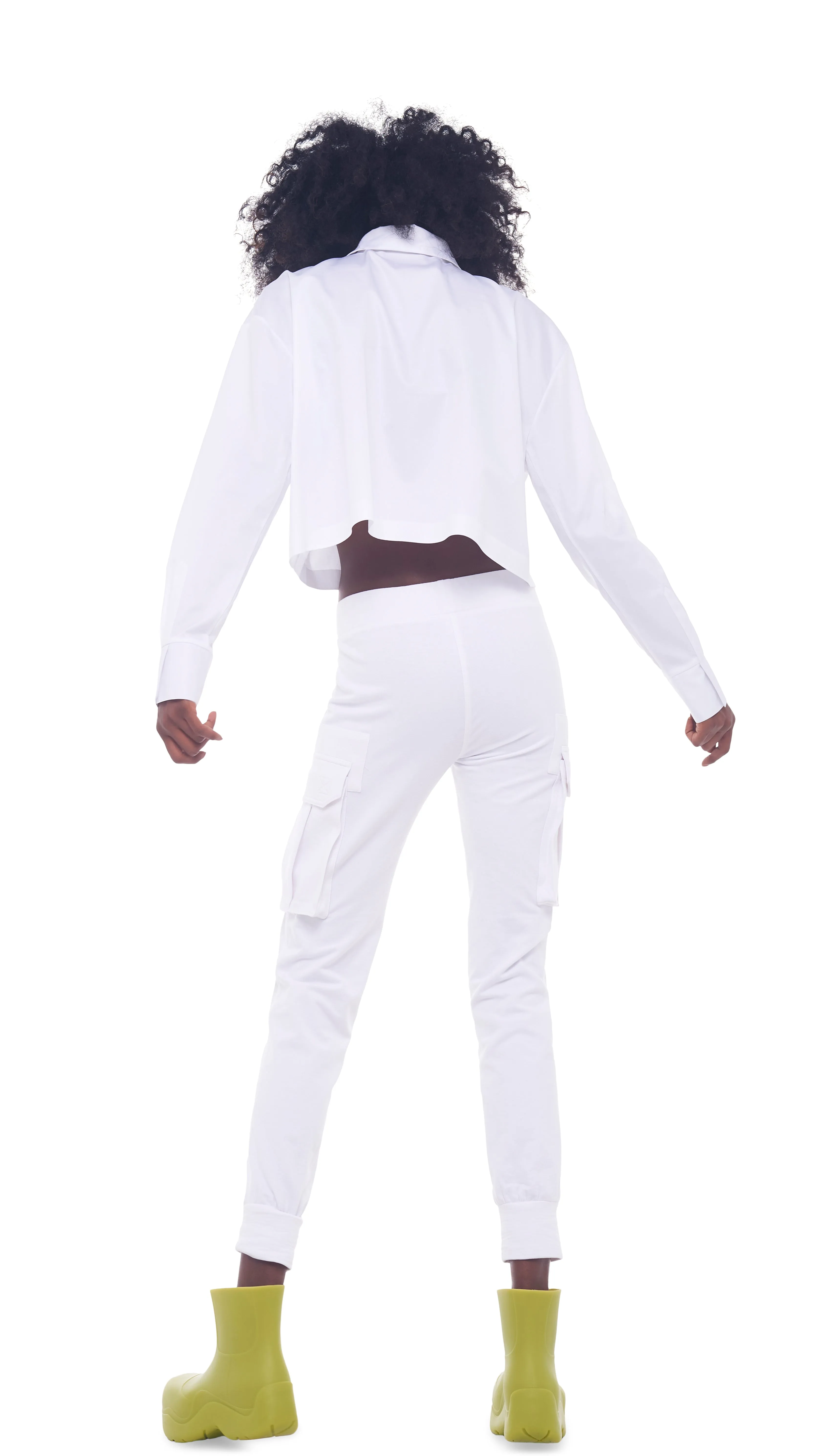 CARGO JOG PANT sold by Norma Kamali product image thumbnail 3