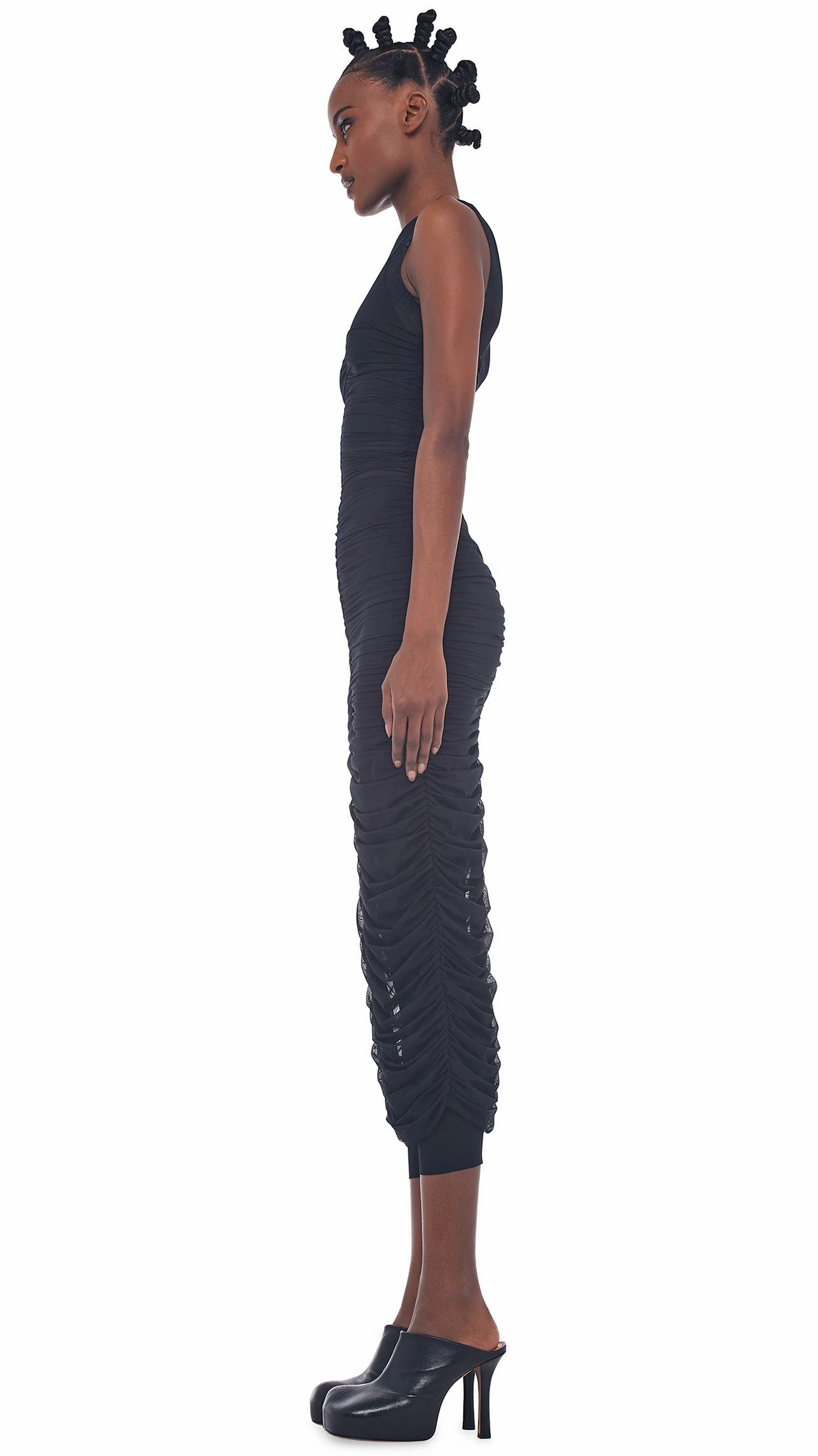 V NECK SLINKY DRESS sold by Norma Kamali product image thumbnail 2