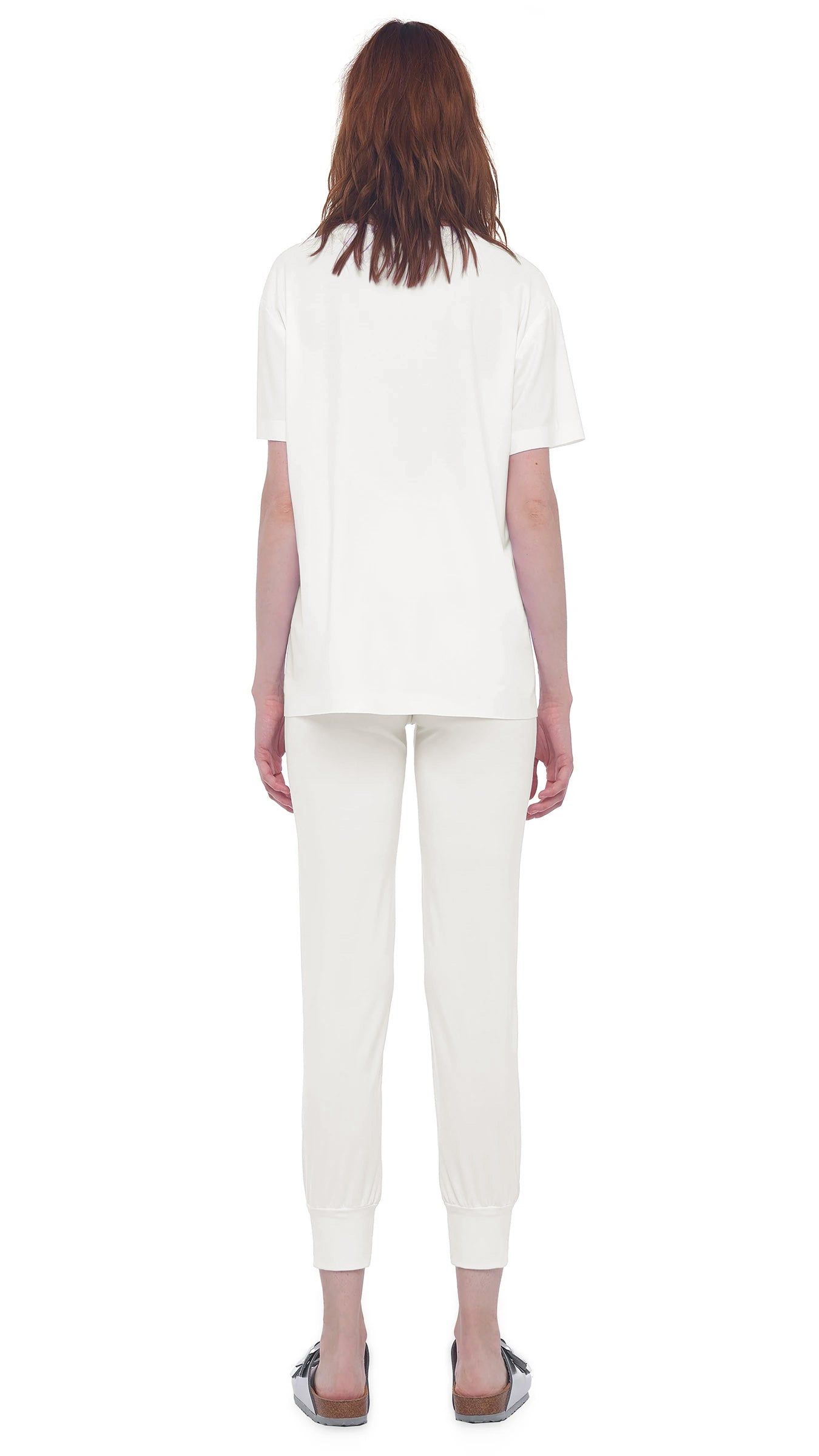 SHORT SLEEVE BOXY TOP sold by Norma Kamali product image thumbnail 3