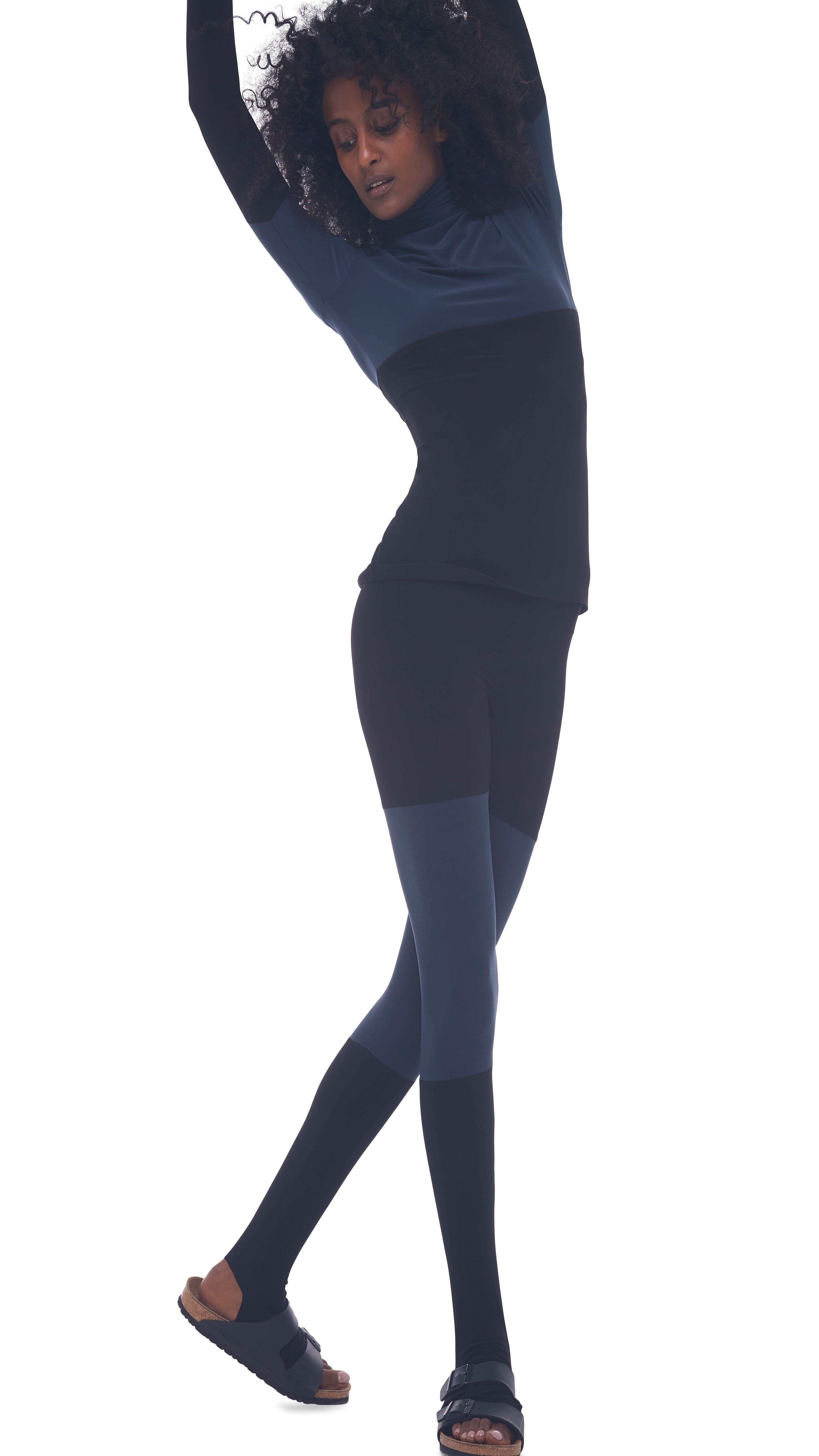 SPLICED SLIM FIT TURTLE TOP sold by Norma Kamali product image thumbnail 4