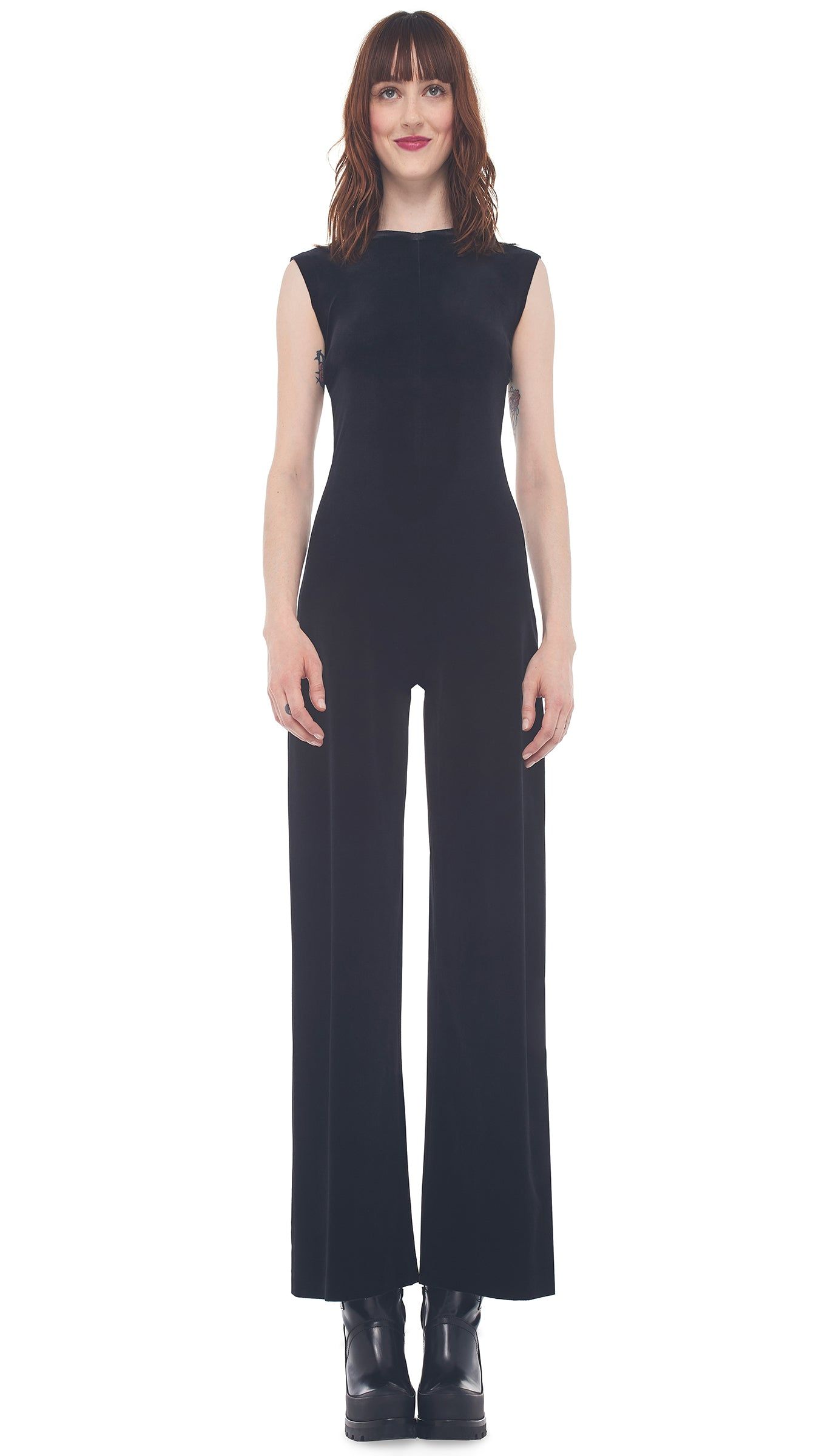 SLEEVELESS JUMPSUIT sold by Norma Kamali