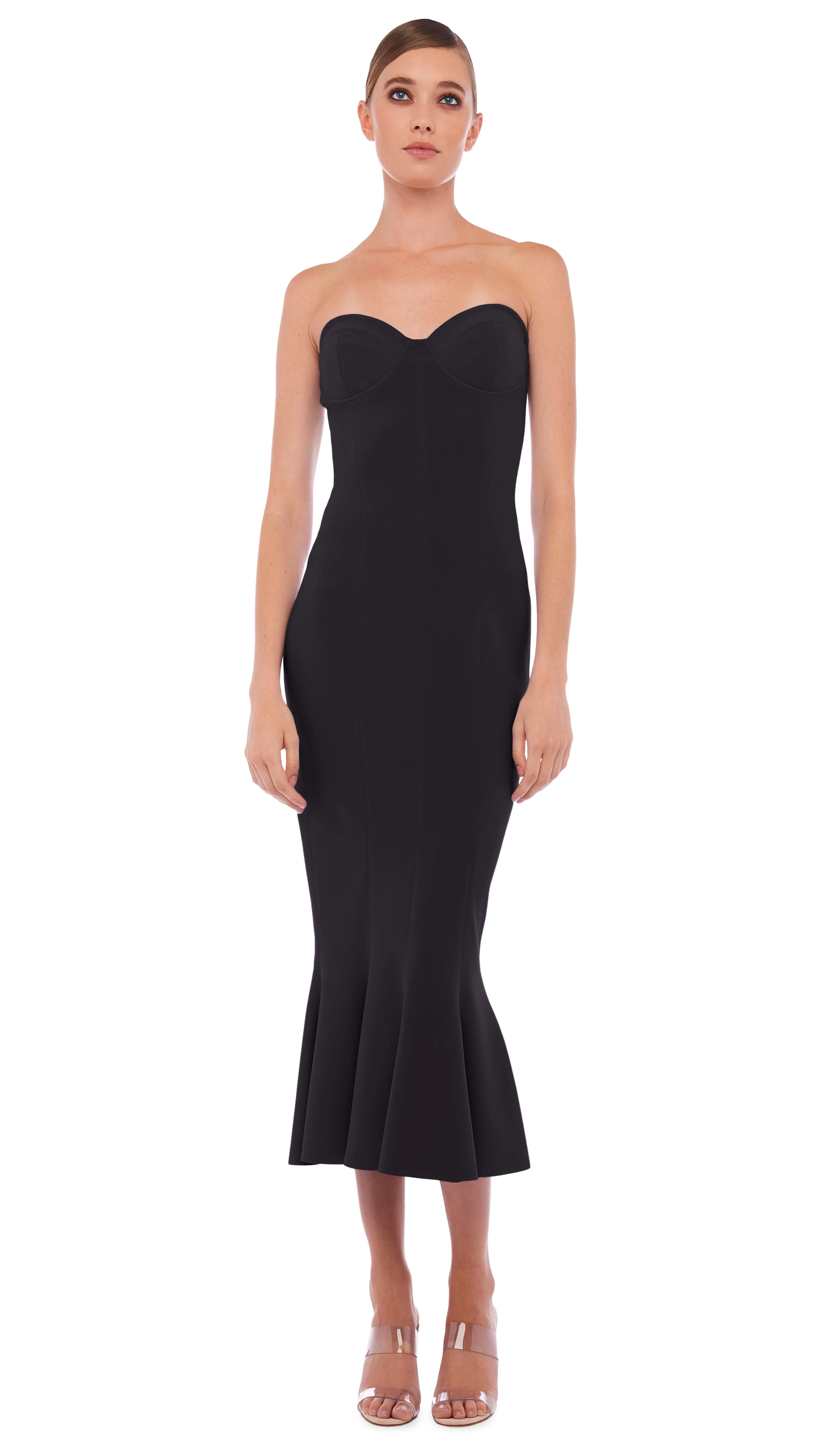 CORSET DRESS TO MIDCALF sold by Norma Kamali