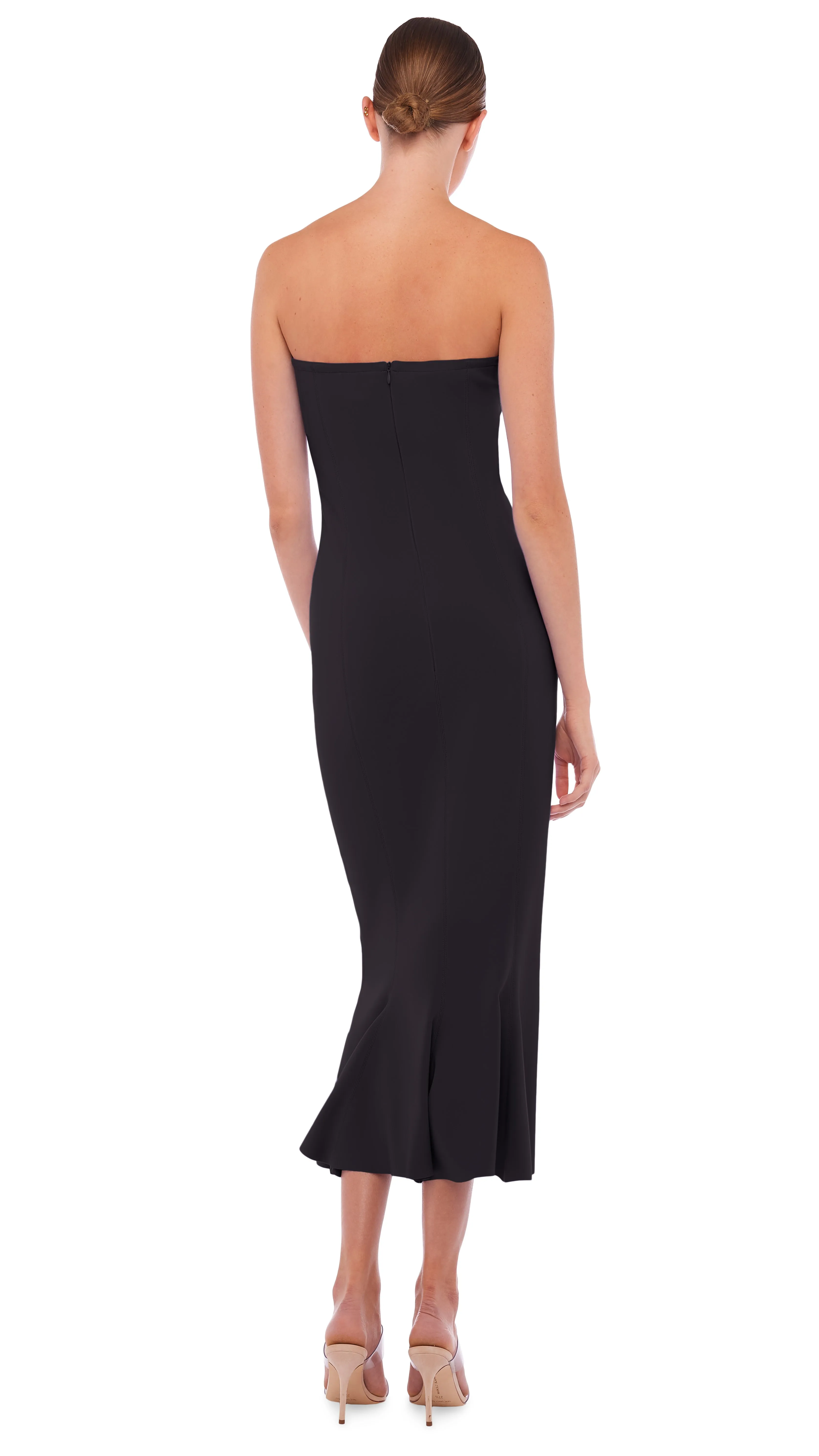 CORSET DRESS TO MIDCALF sold by Norma Kamali product image thumbnail 3