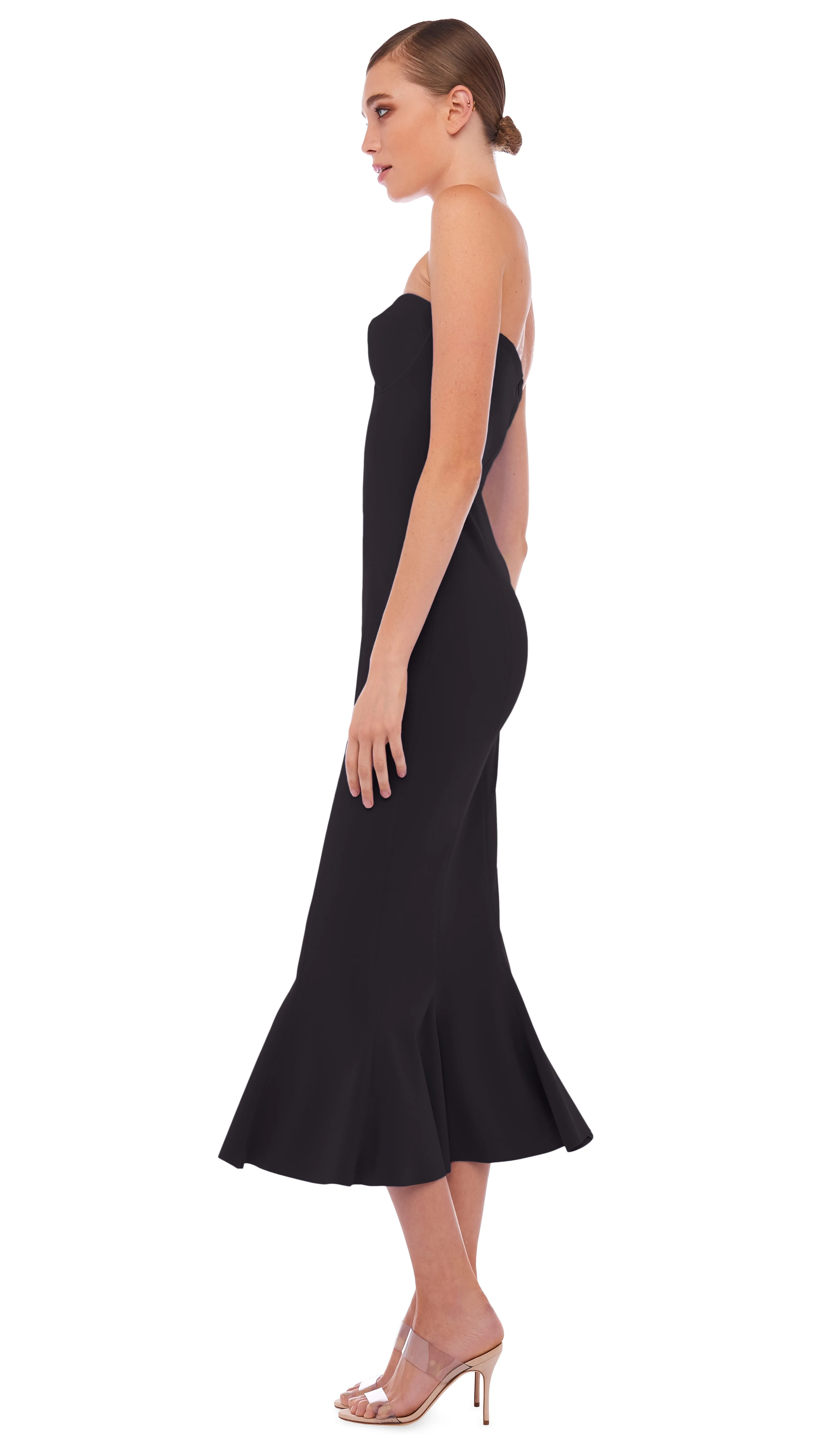 CORSET DRESS TO MIDCALF sold by Norma Kamali product image thumbnail 2