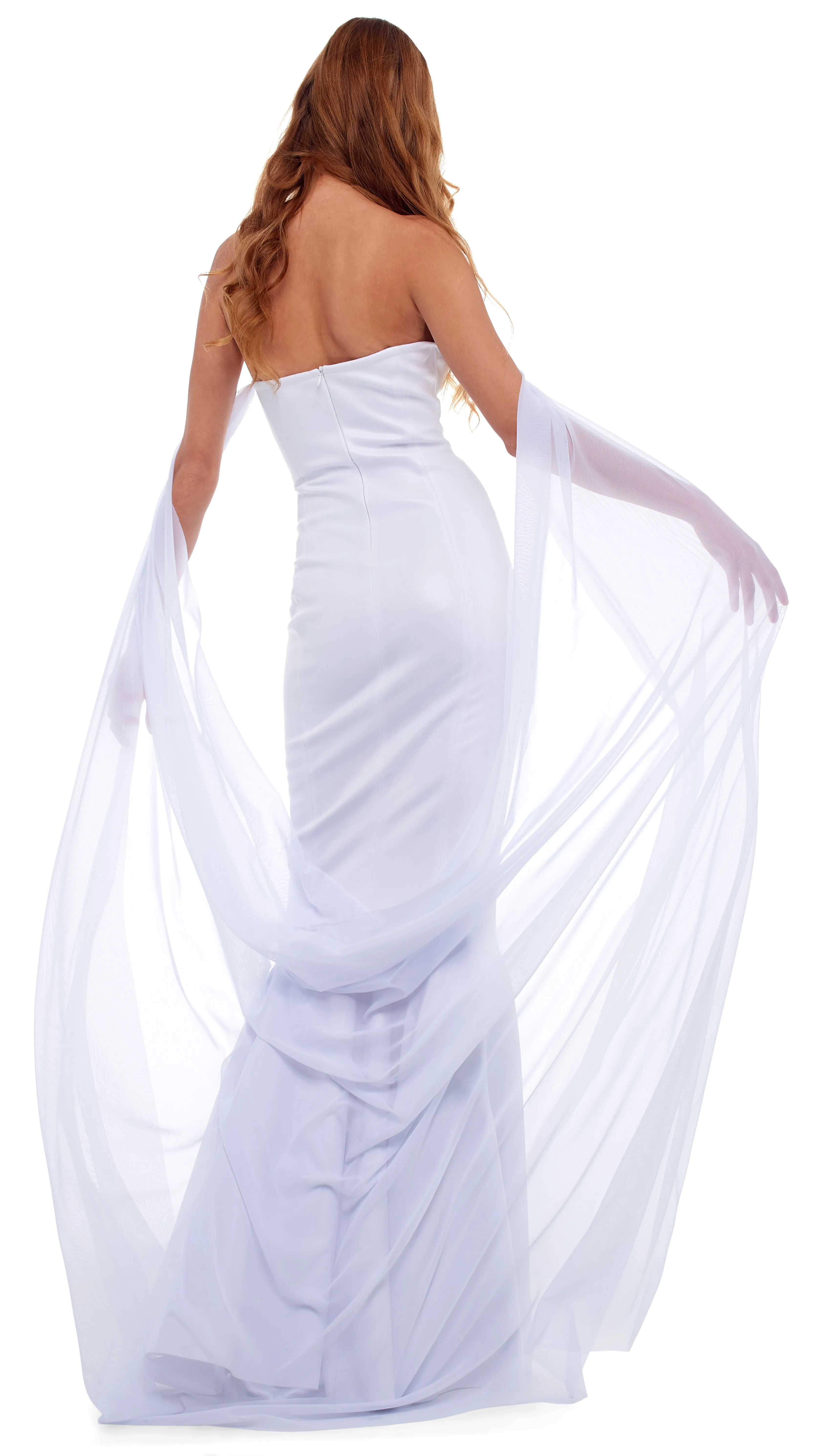BONDED CORSET GOWN sold by Norma Kamali product image thumbnail 4
