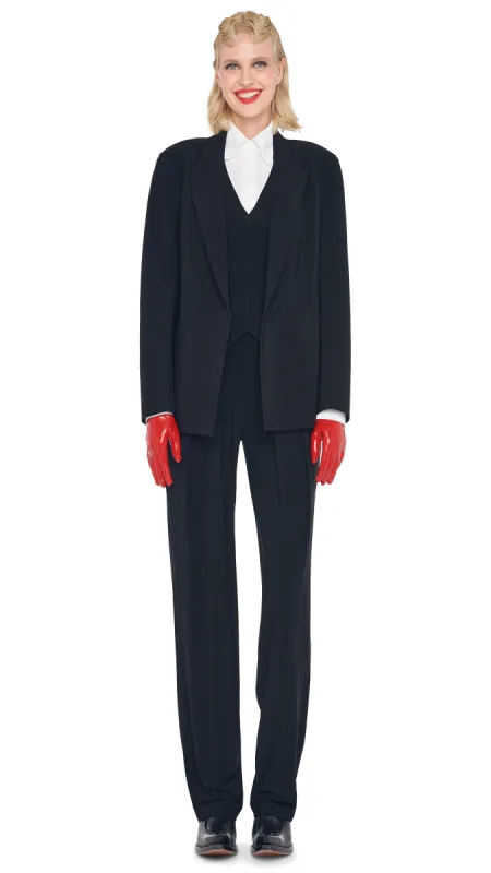 EASY FIT SINGLE BREASTED JACKET sold by Norma Kamali