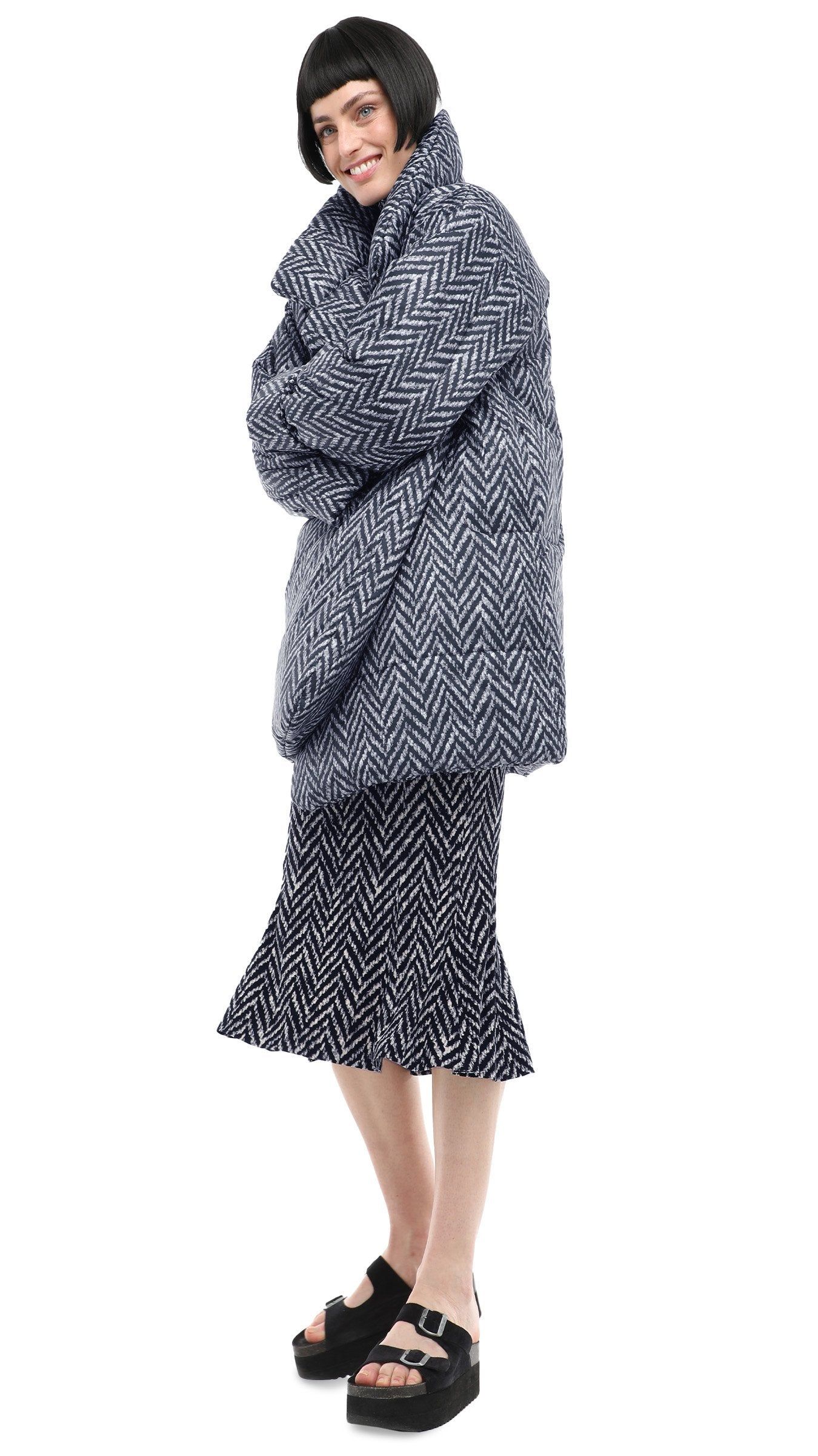 SLEEPING BAG CAR COAT sold by Norma Kamali product image thumbnail 4