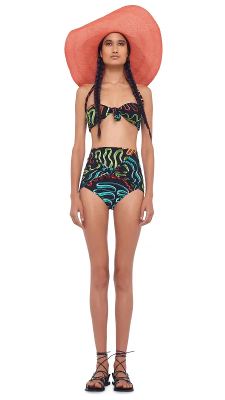 TY FRONT BRA sold by Norma Kamali